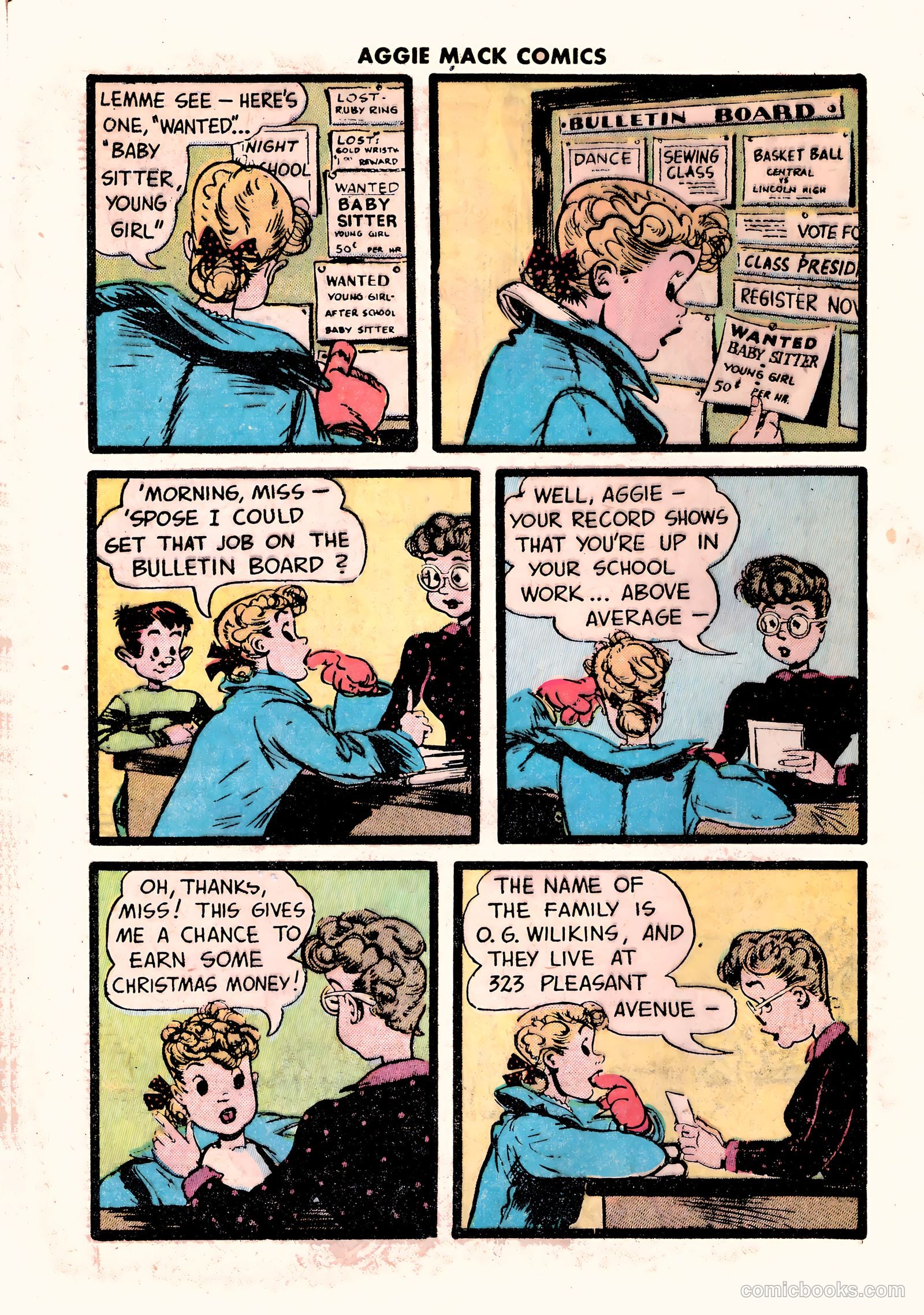 Aggie Mack Comics #3 (1948) — page 4 of 36
