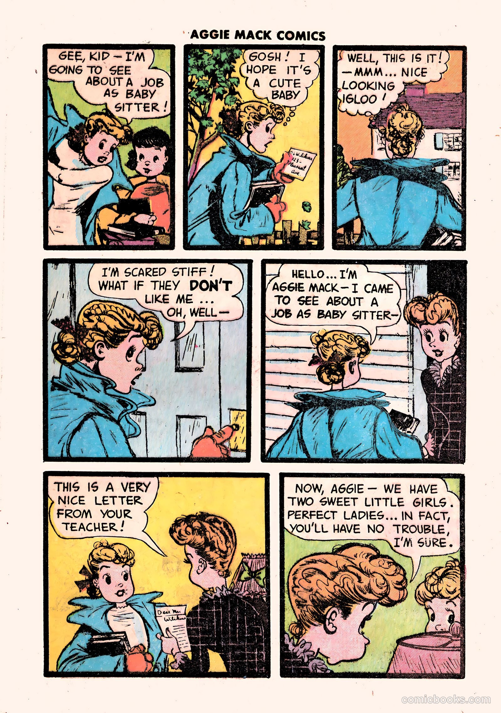 Aggie Mack Comics #3 (1948) — page 5 of 36