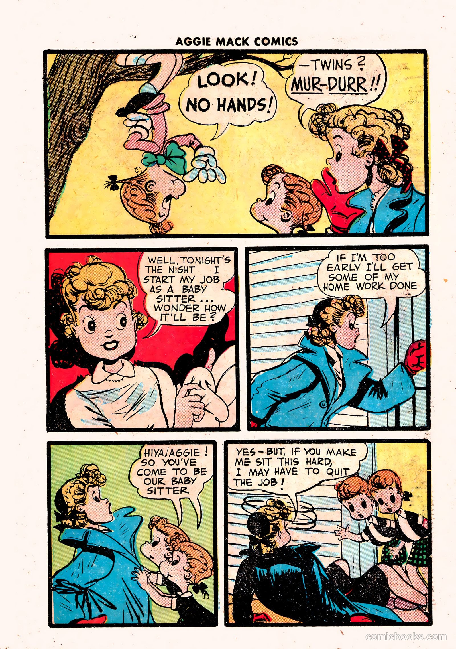 Aggie Mack Comics #3 (1948) — page 7 of 36