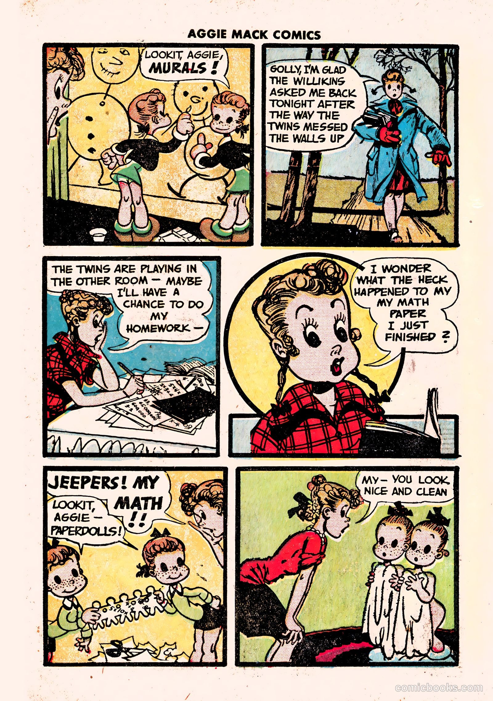 Aggie Mack Comics #3 (1948) — page 15 of 36