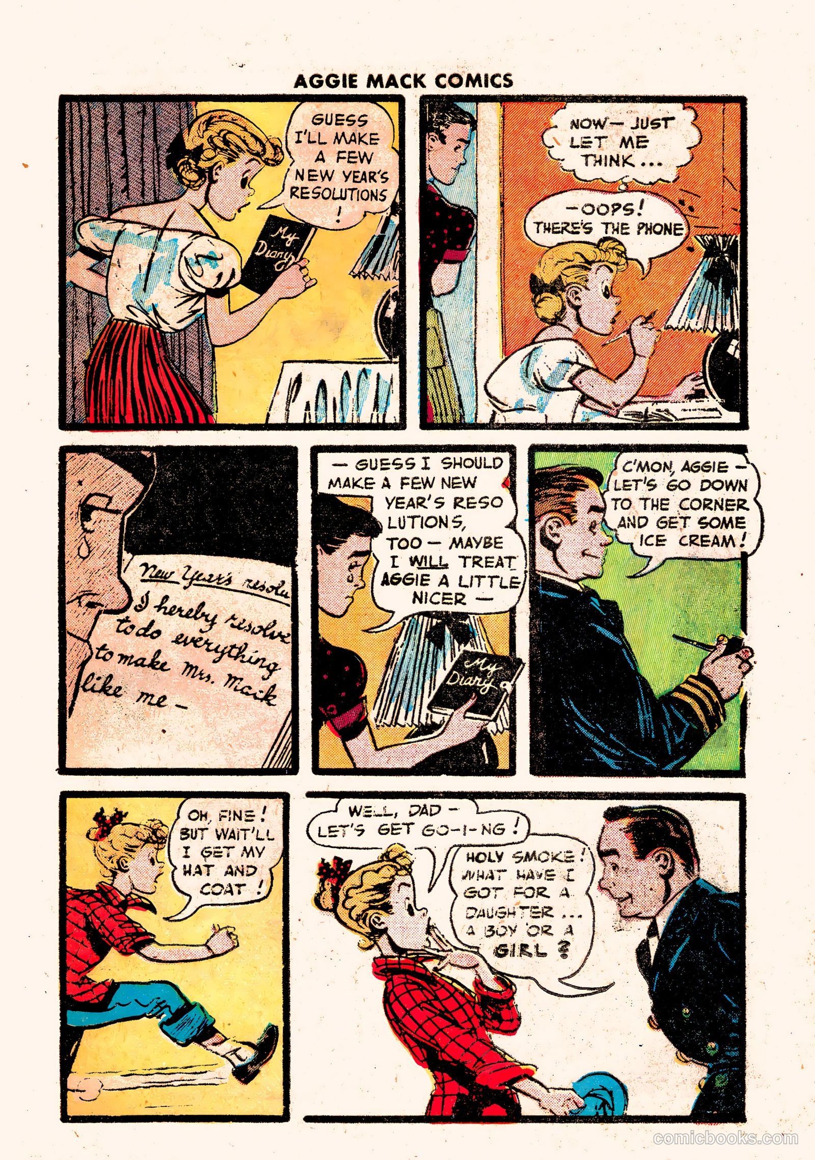 Aggie Mack Comics #3 (1948) — page 23 of 36