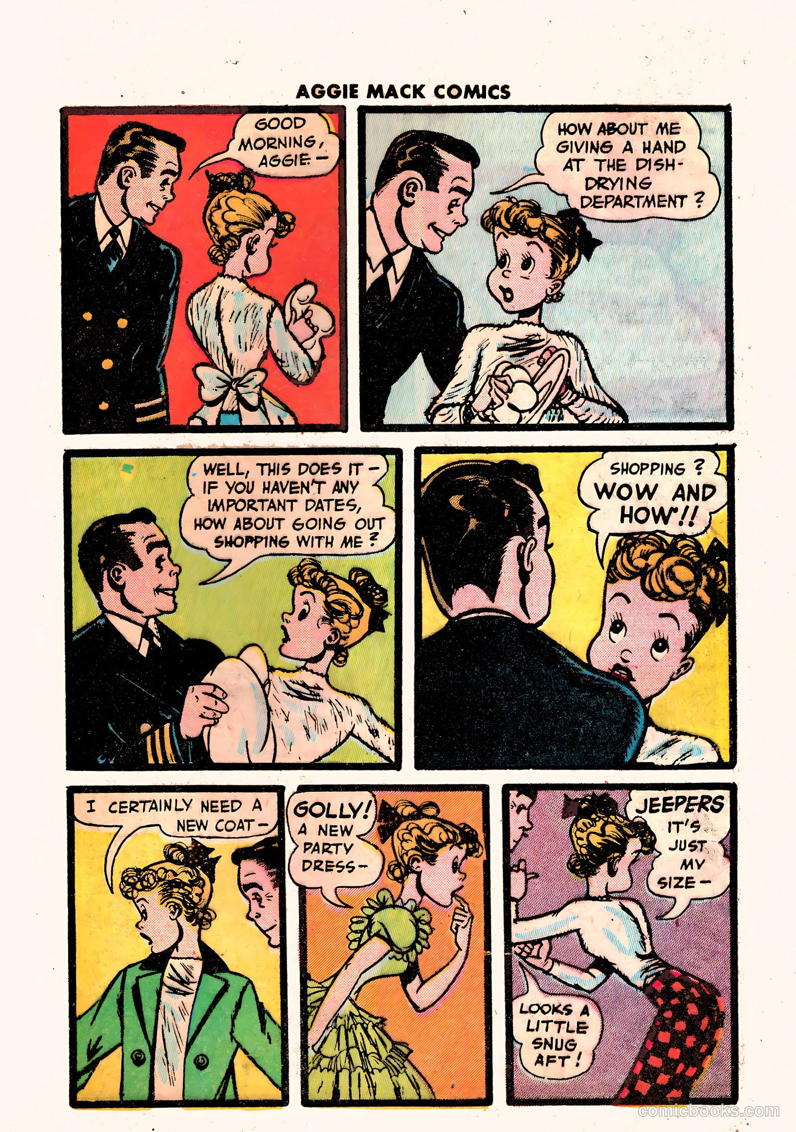 Aggie Mack Comics #3 (1948) — page 25 of 36