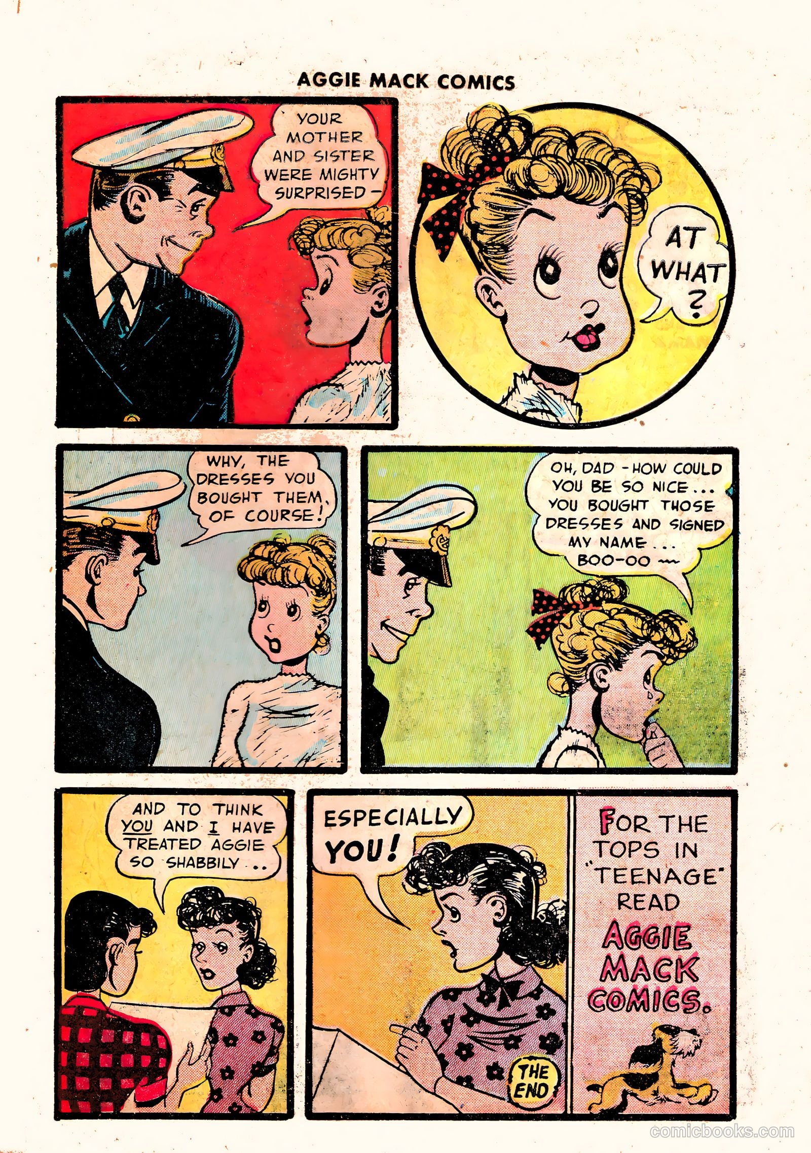 Aggie Mack Comics #3 (1948) — page 27 of 36