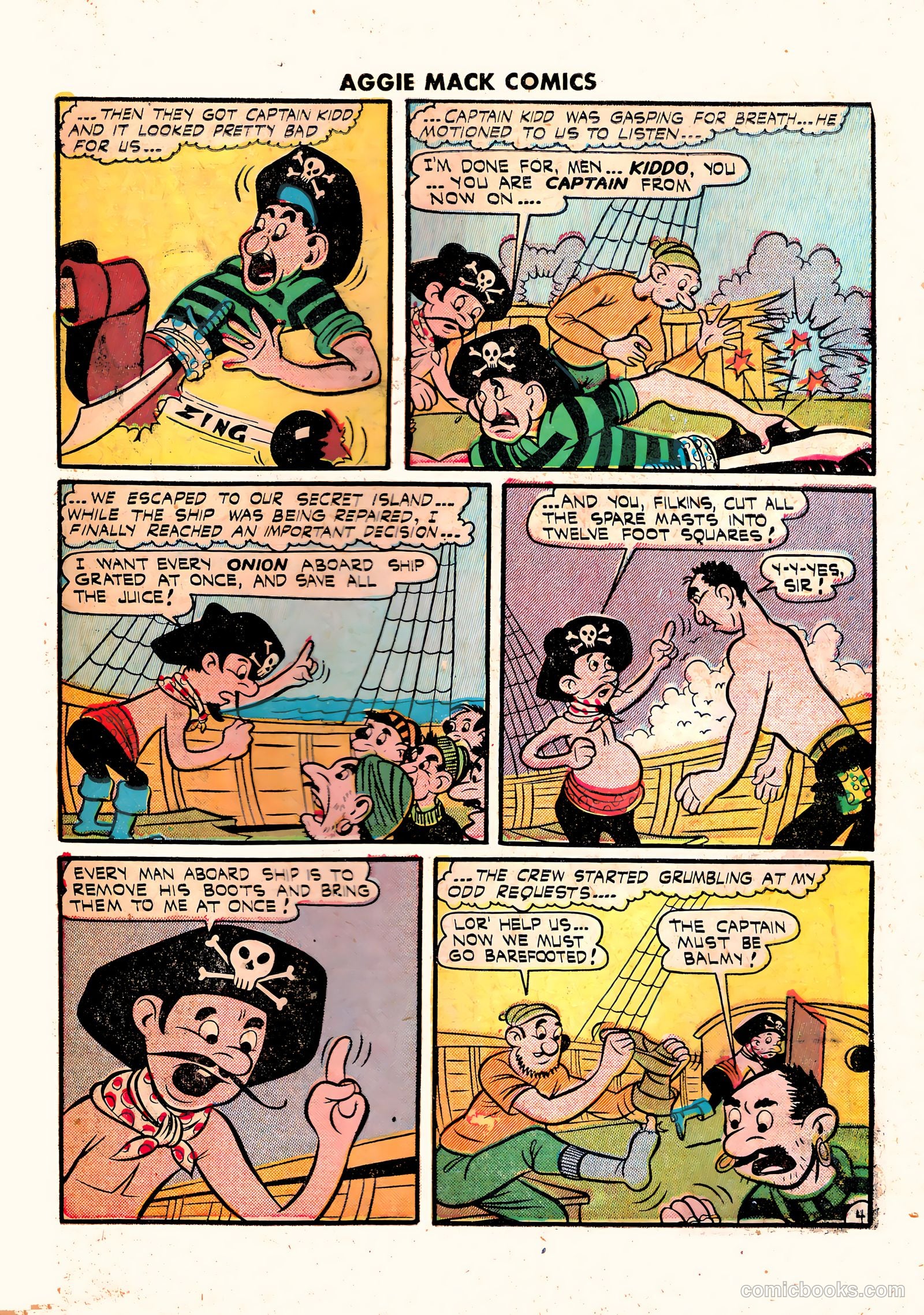 Aggie Mack Comics #3 (1948) — page 31 of 36