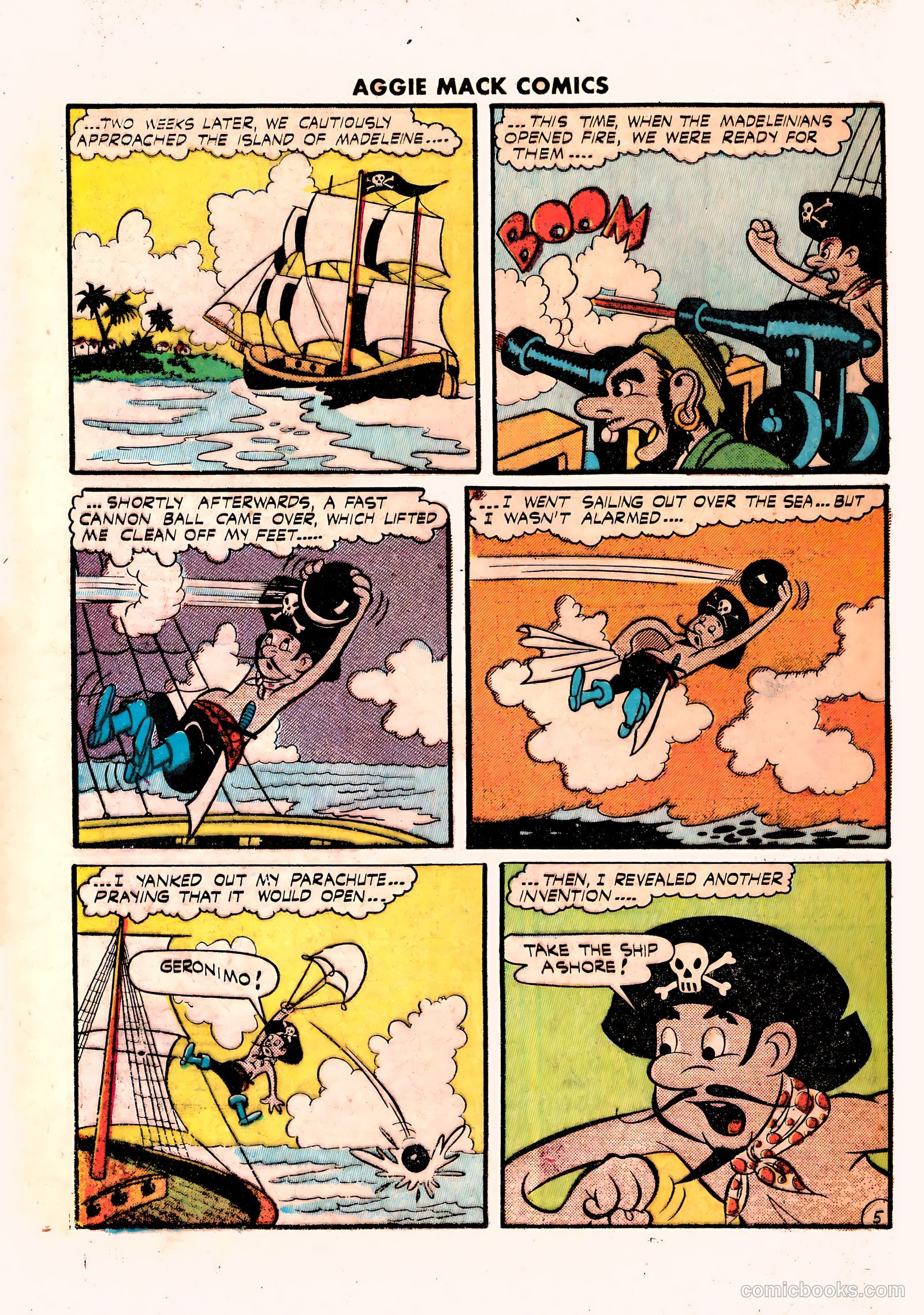 Aggie Mack Comics #3 (1948) — page 32 of 36