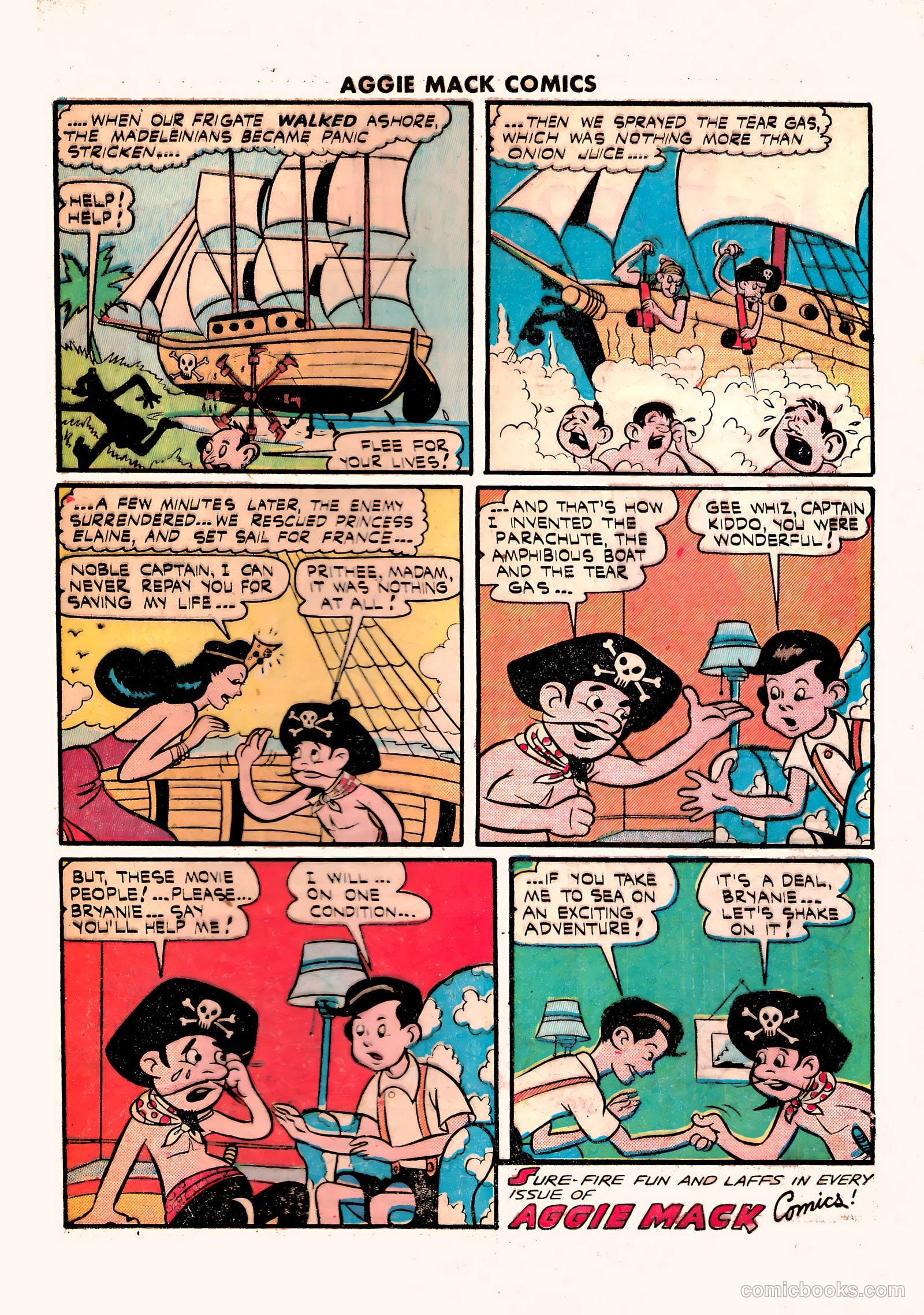 Aggie Mack Comics #3 (1948) — page 33 of 36