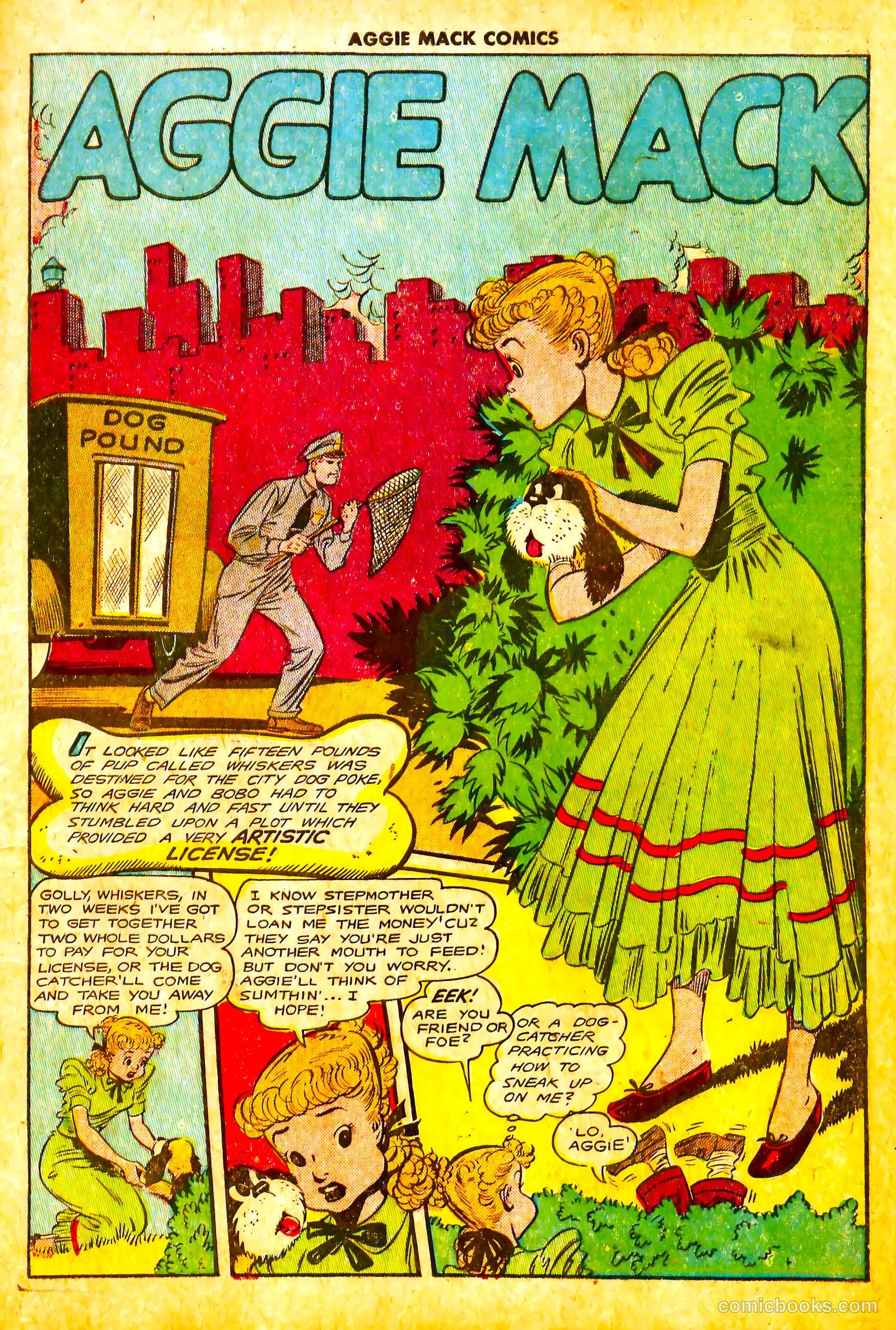 Aggie Mack Comics #5 (1949) — page 3 of 36