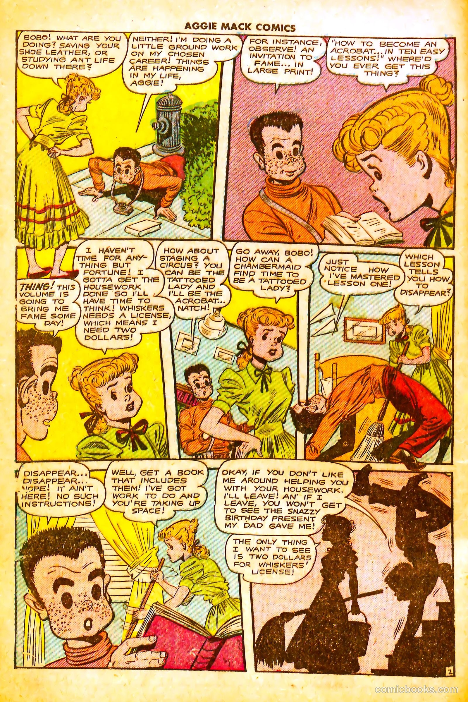 Aggie Mack Comics #5 (1949) — page 4 of 36