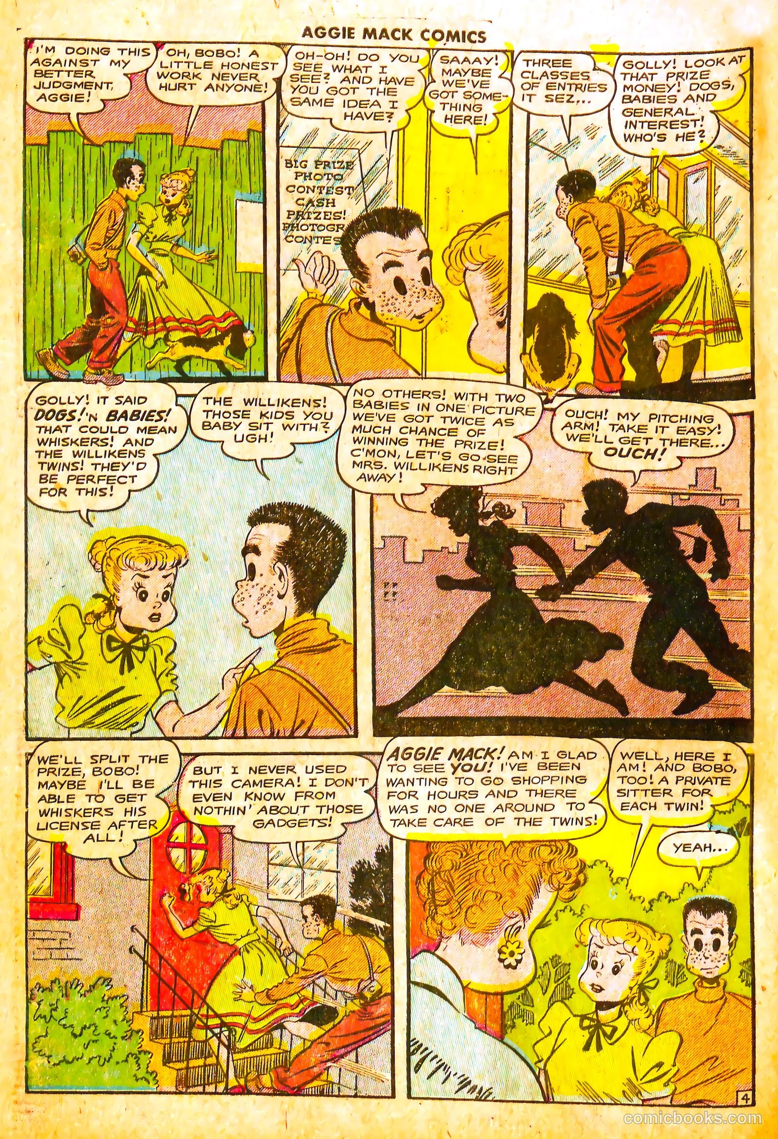 Aggie Mack Comics #5 (1949) — page 6 of 36
