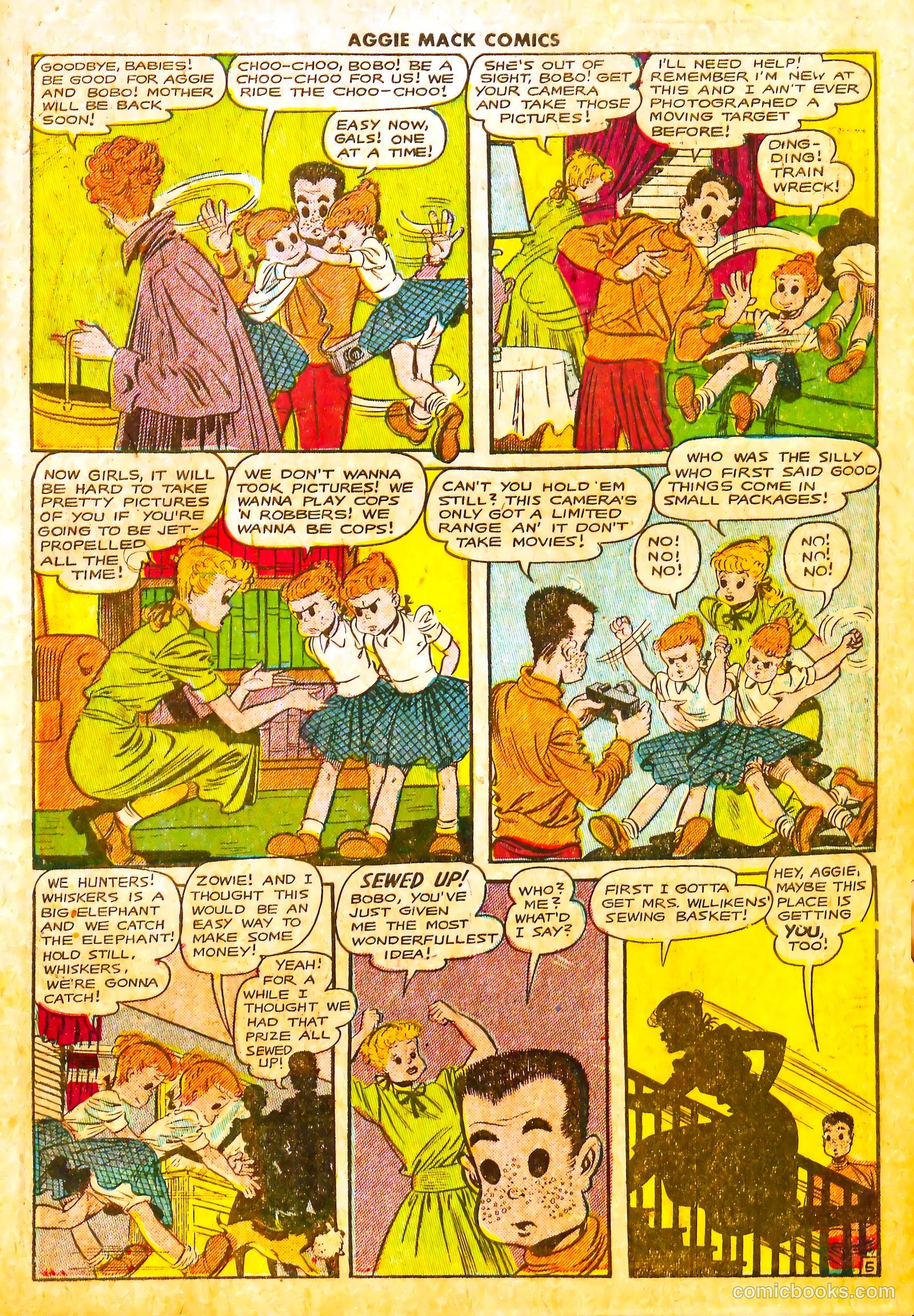 Aggie Mack Comics #5 (1949) — page 7 of 36