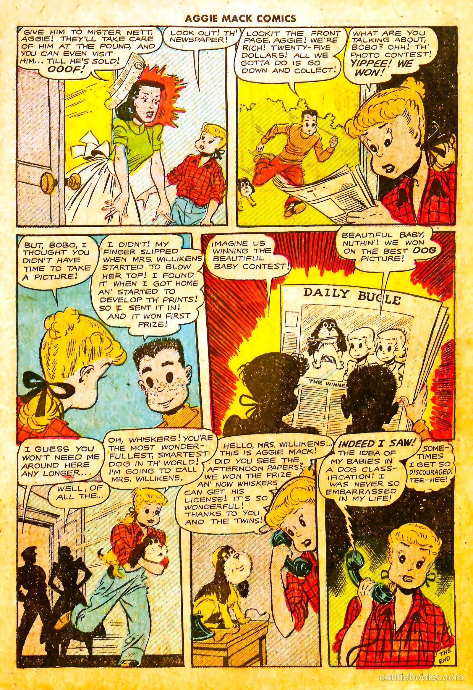 Aggie Mack Comics #5 (1949) — page 11 of 36