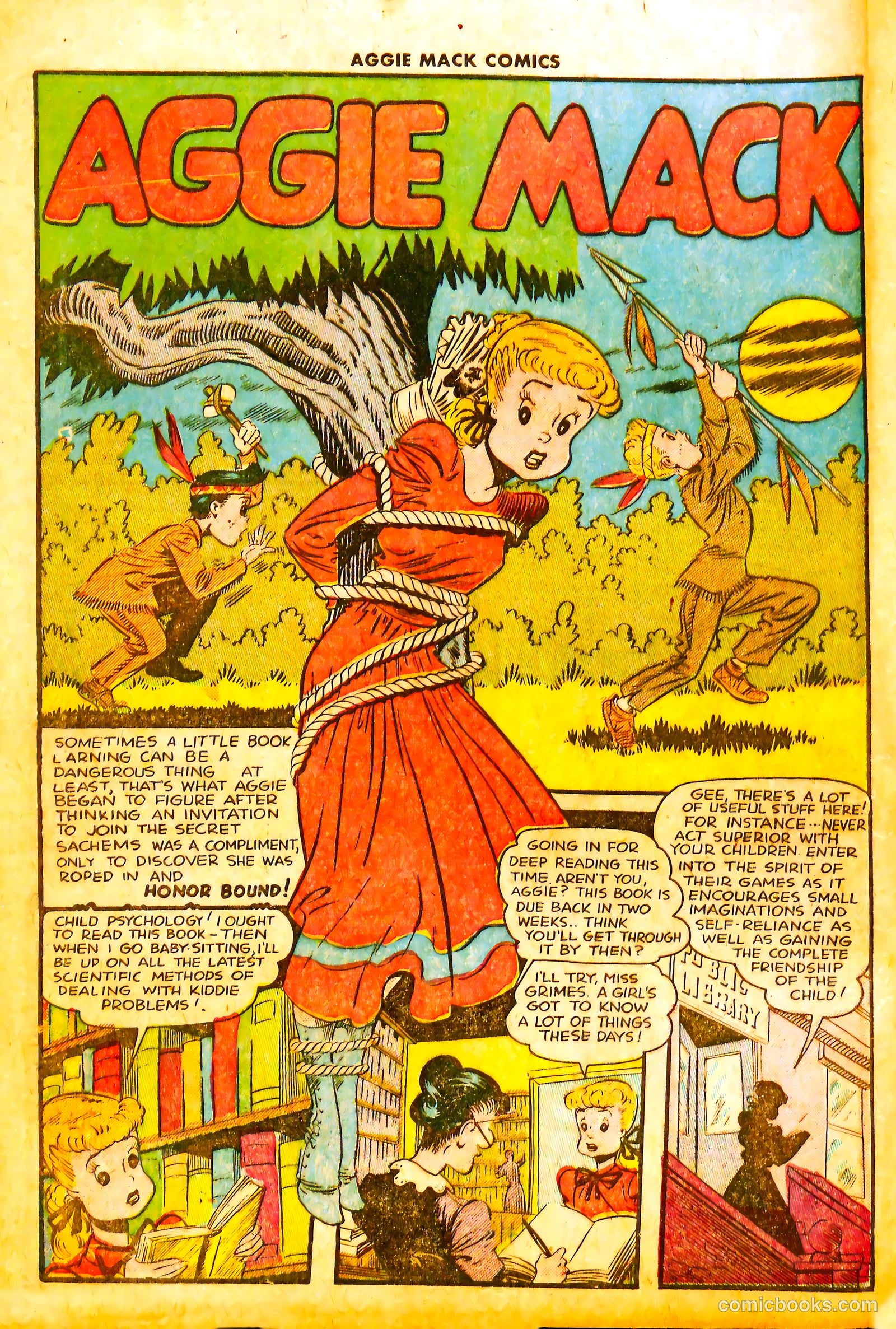Aggie Mack Comics #5 (1949) — page 12 of 36