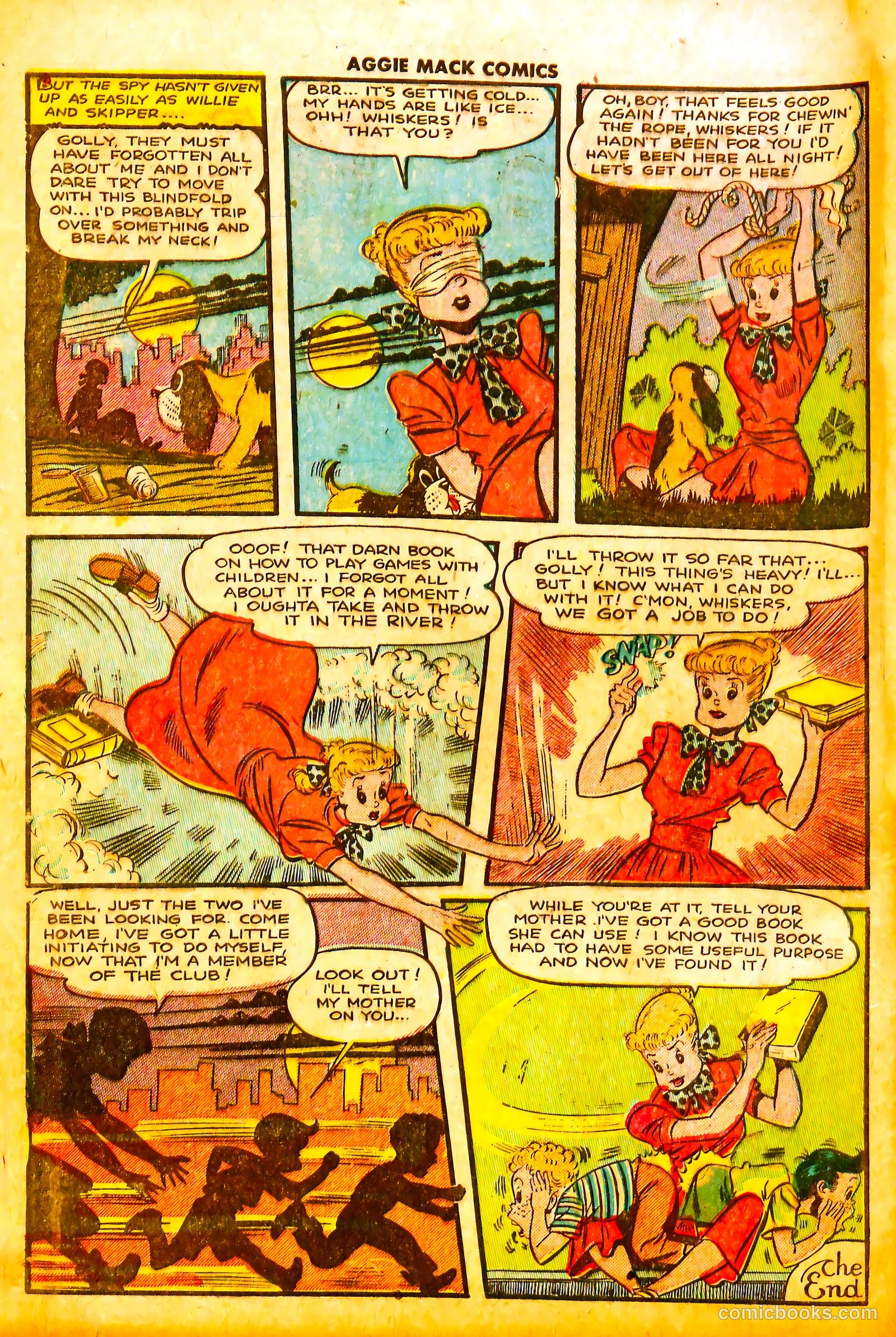 Aggie Mack Comics #5 (1949) — page 16 of 36