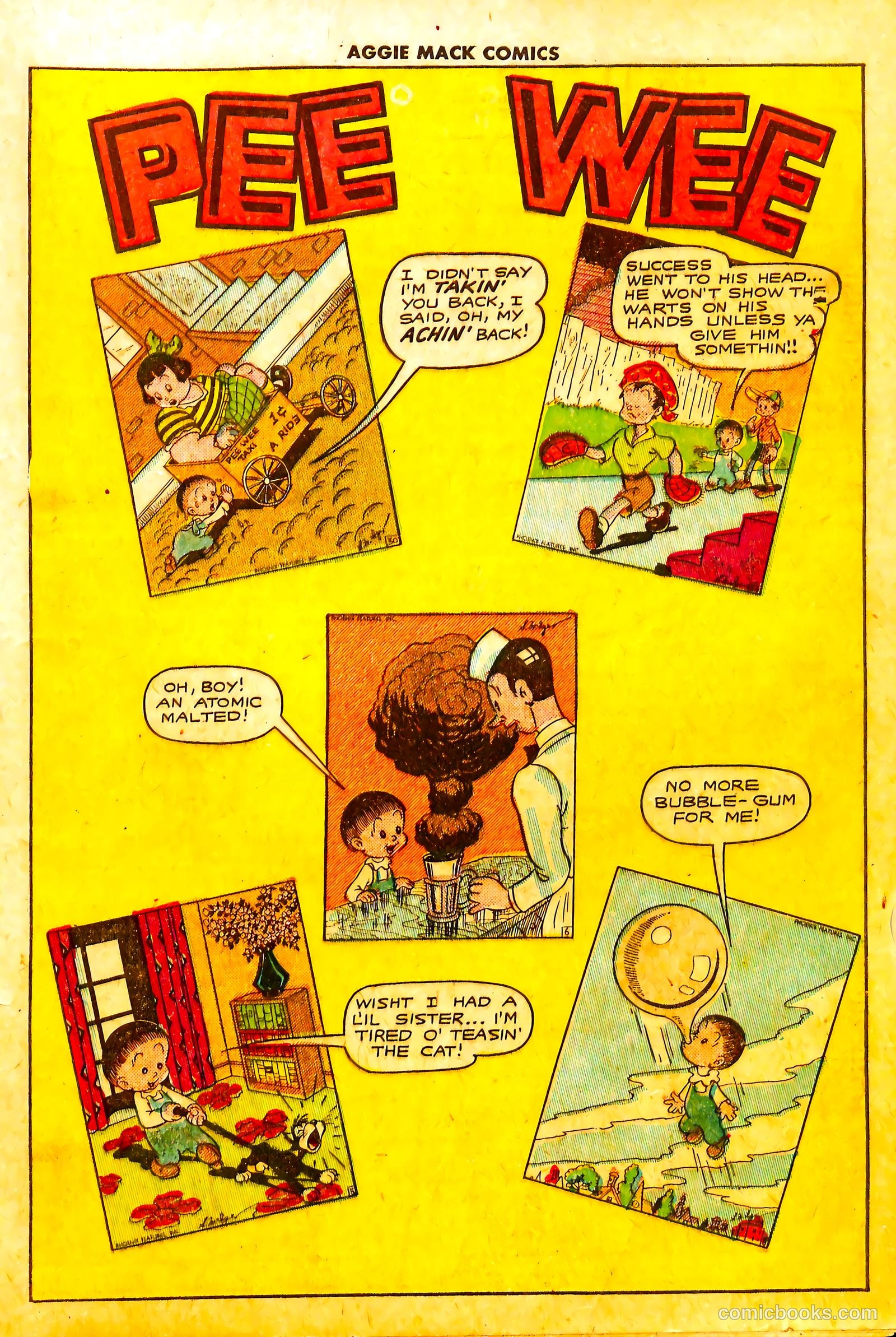 Aggie Mack Comics #5 (1949) — page 17 of 36