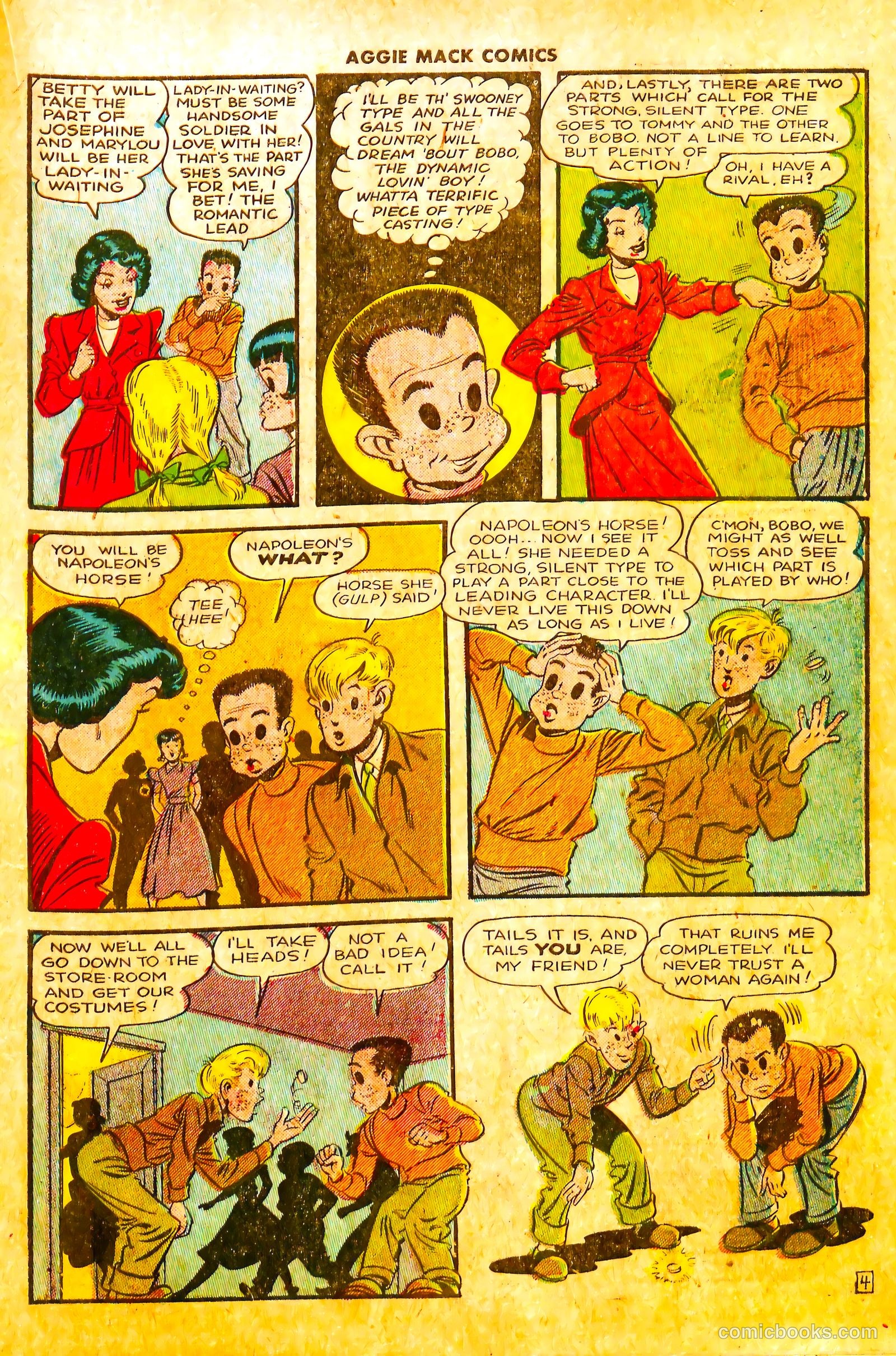 Aggie Mack Comics #5 (1949) — page 23 of 36