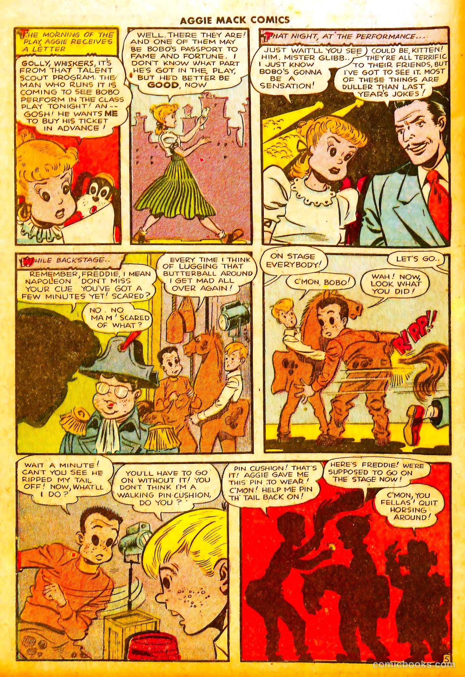 Aggie Mack Comics #5 (1949) — page 24 of 36
