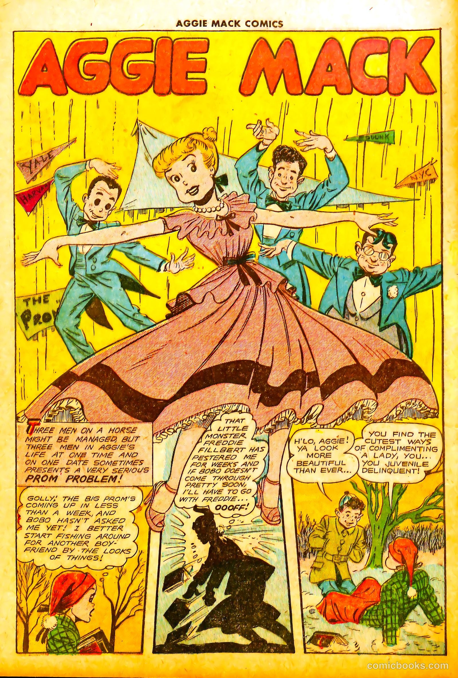 Aggie Mack Comics #5 (1949) — page 28 of 36
