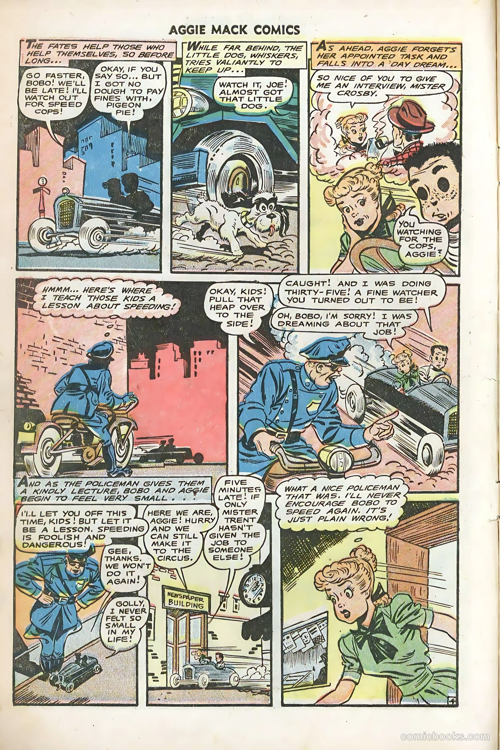 Aggie Mack Comics #8 (1949) — page 6 of 36