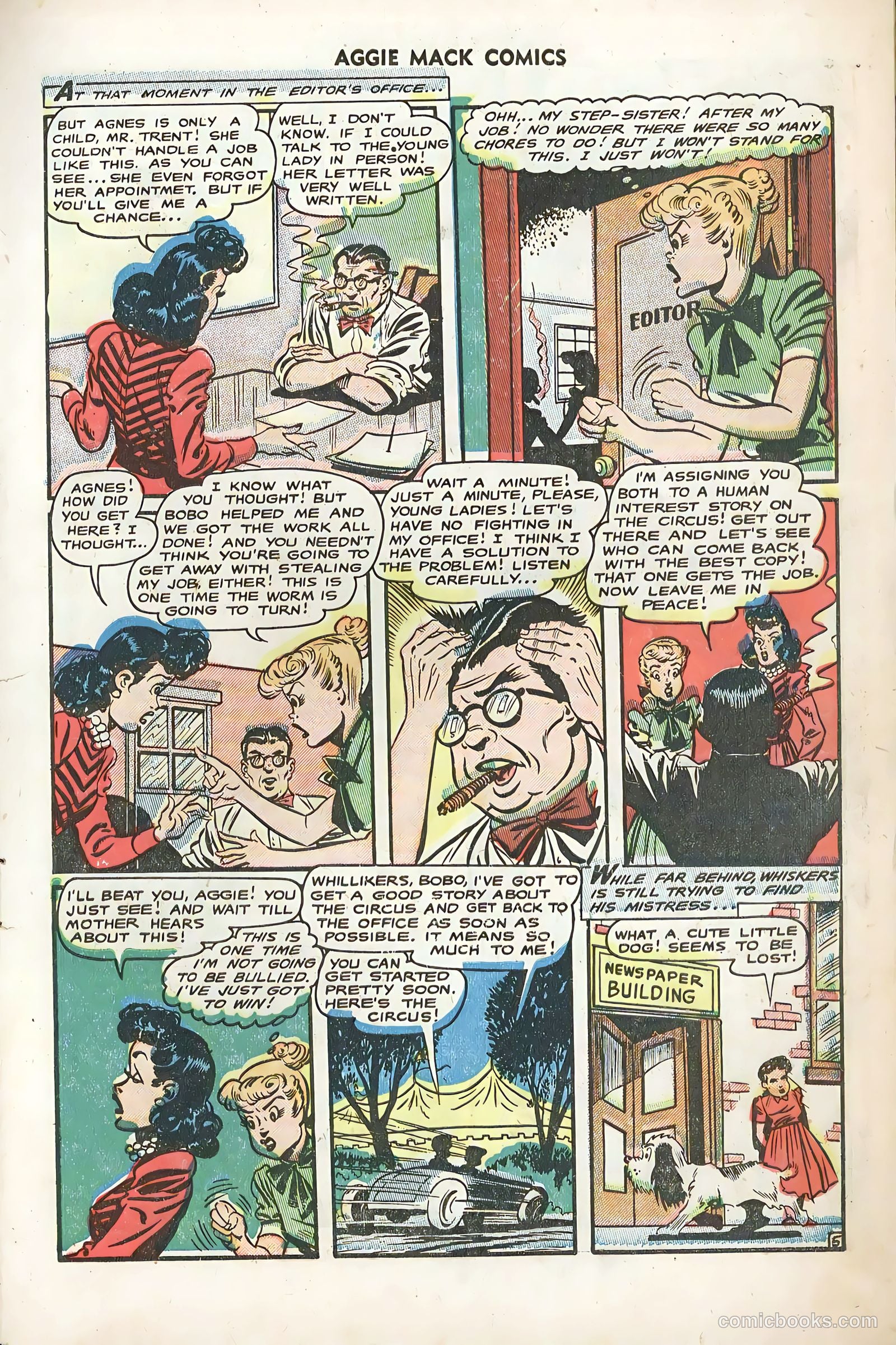 Aggie Mack Comics #8 (1949) — page 7 of 36