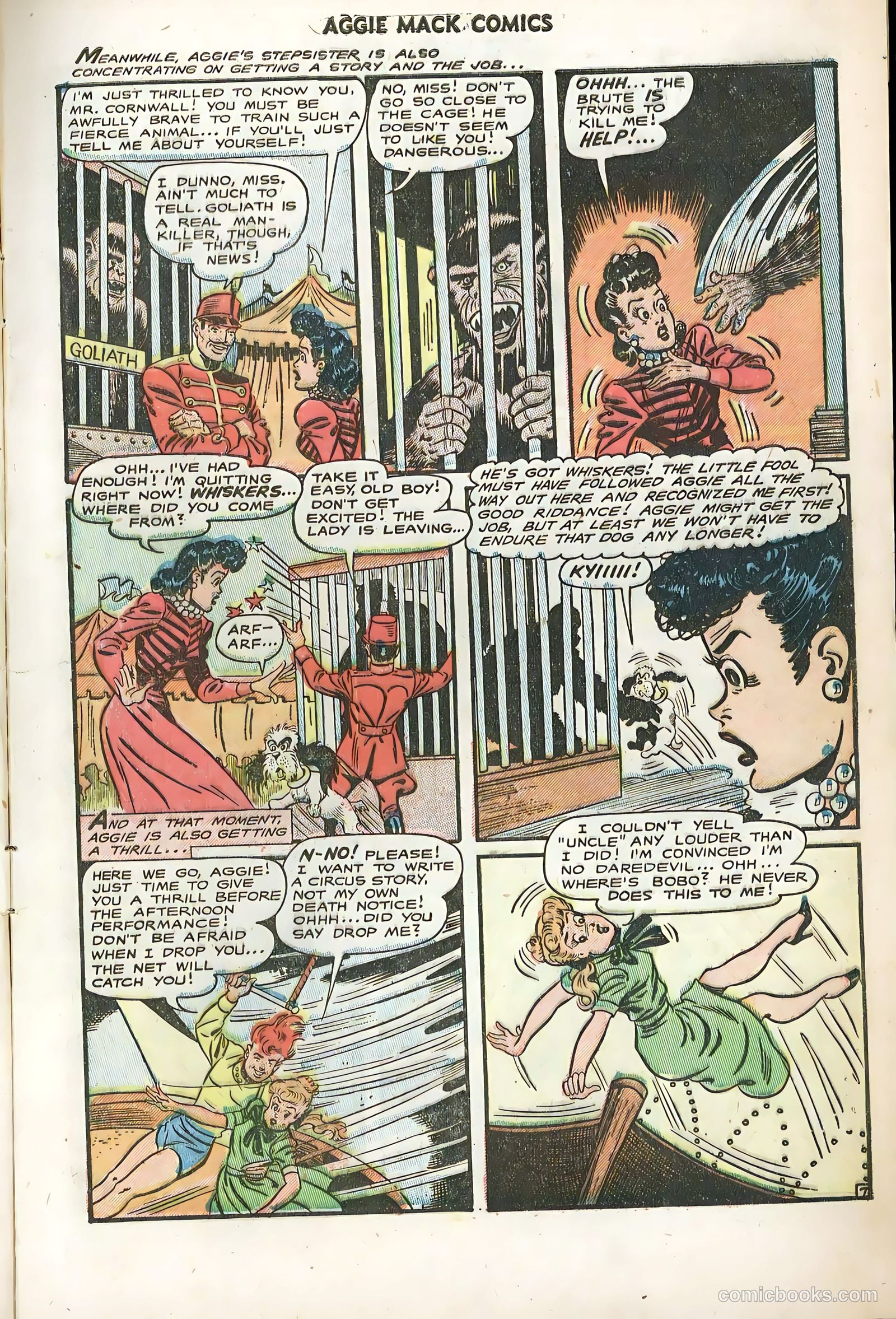 Aggie Mack Comics #8 (1949) — page 9 of 36