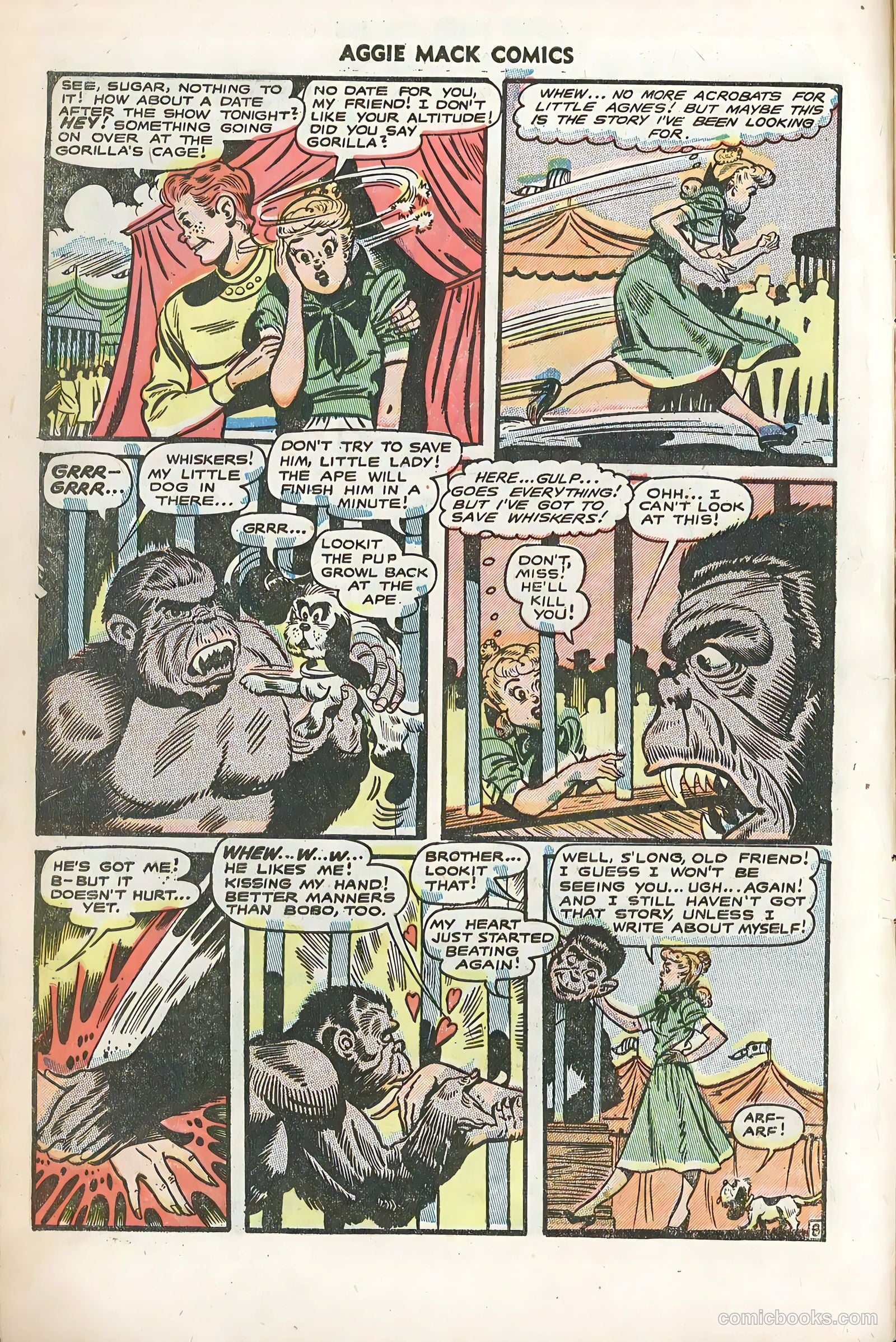 Aggie Mack Comics #8 (1949) — page 10 of 36