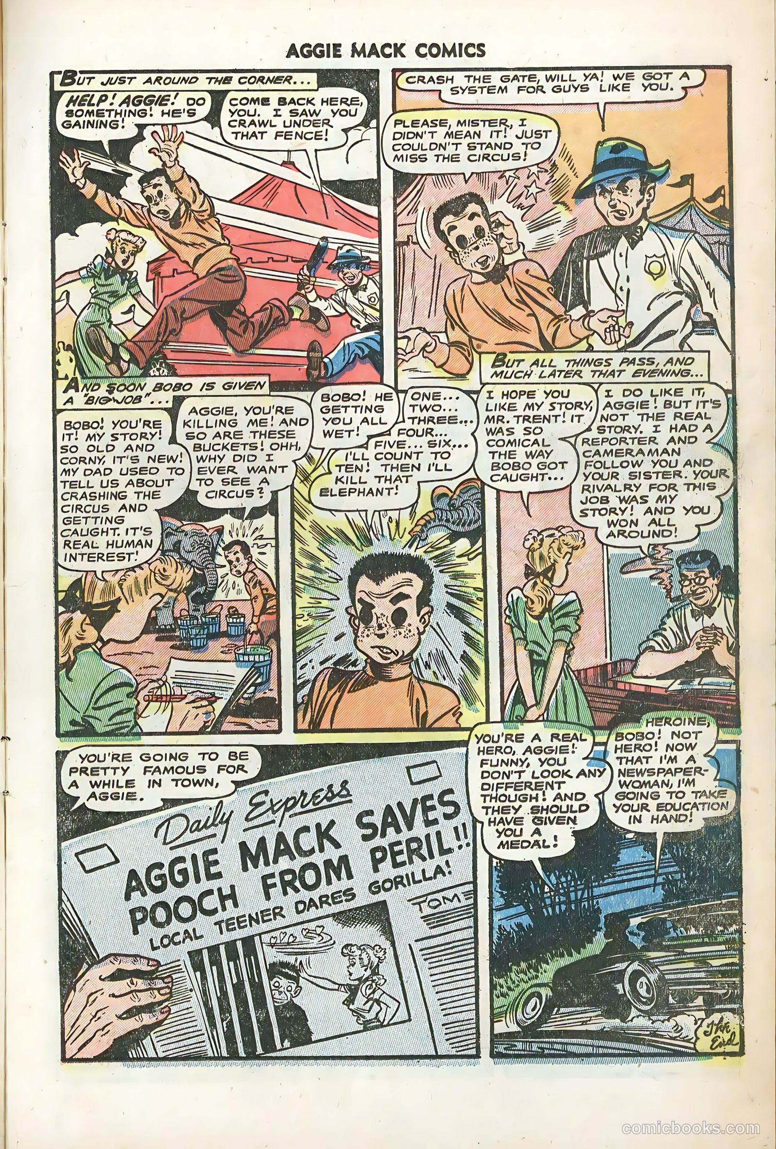 Aggie Mack Comics #8 (1949) — page 11 of 36