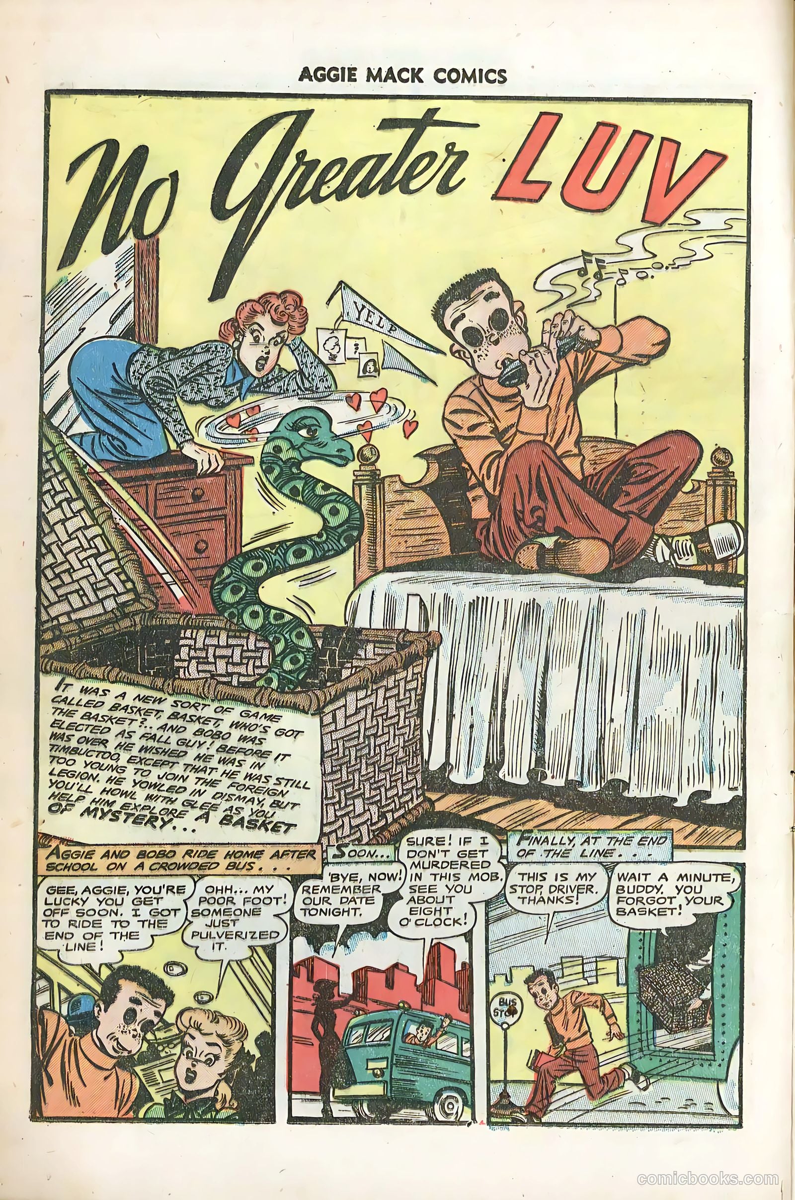 Aggie Mack Comics #8 (1949) — page 12 of 36