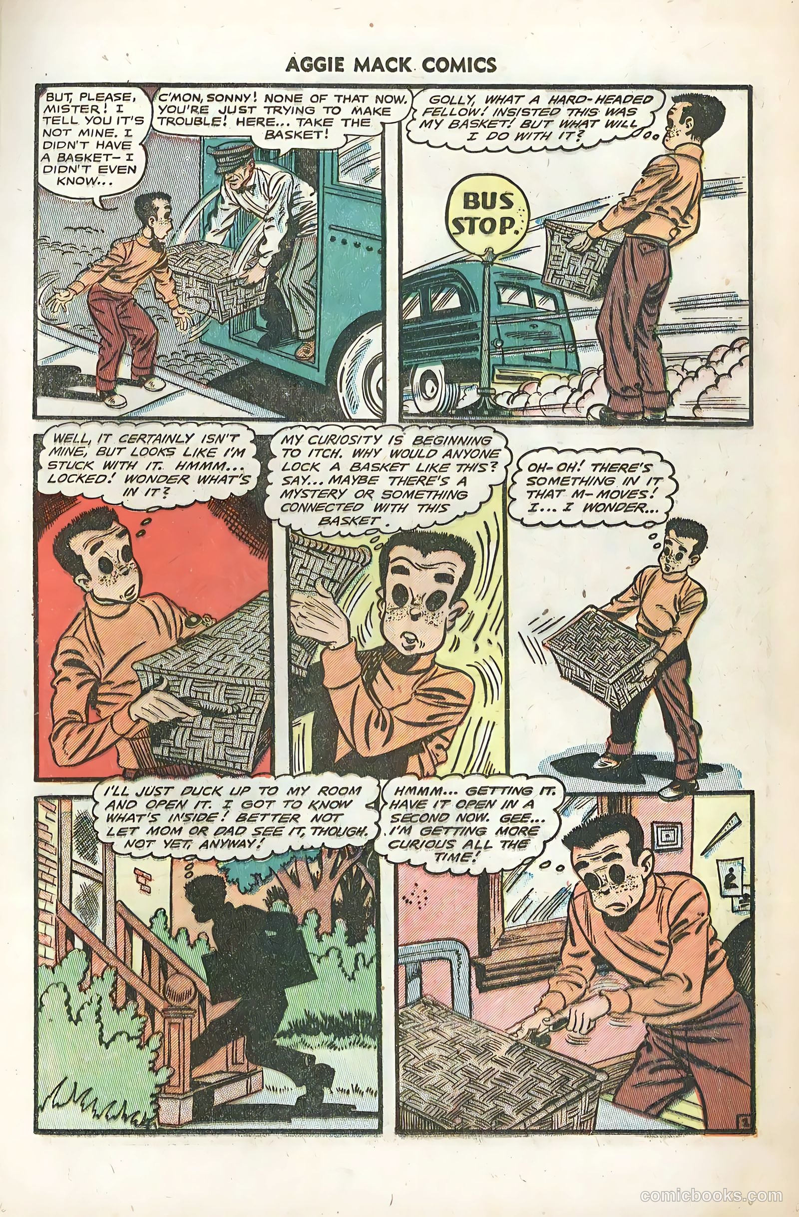Aggie Mack Comics #8 (1949) — page 13 of 36