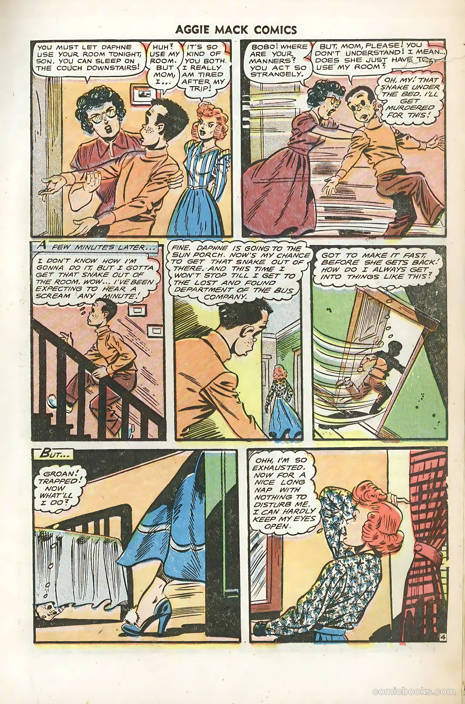 Aggie Mack Comics #8 (1949) — page 15 of 36