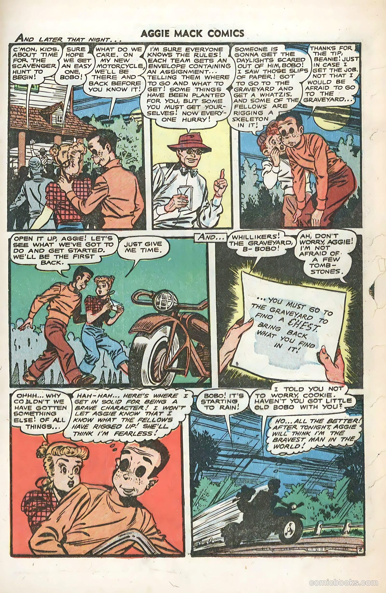 Aggie Mack Comics #8 (1949) — page 21 of 36