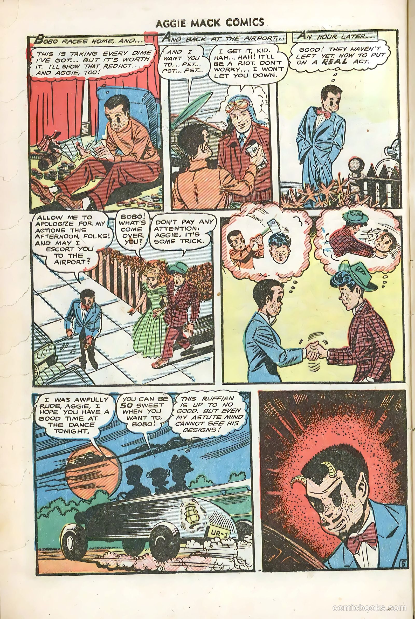 Aggie Mack Comics #8 (1949) — page 32 of 36