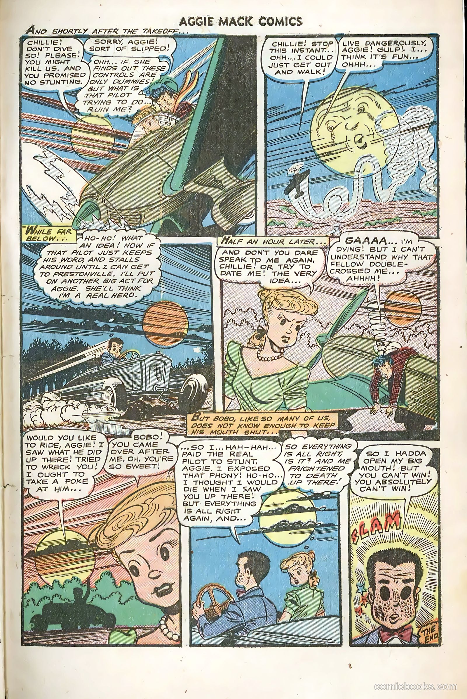 Aggie Mack Comics #8 (1949) — page 33 of 36