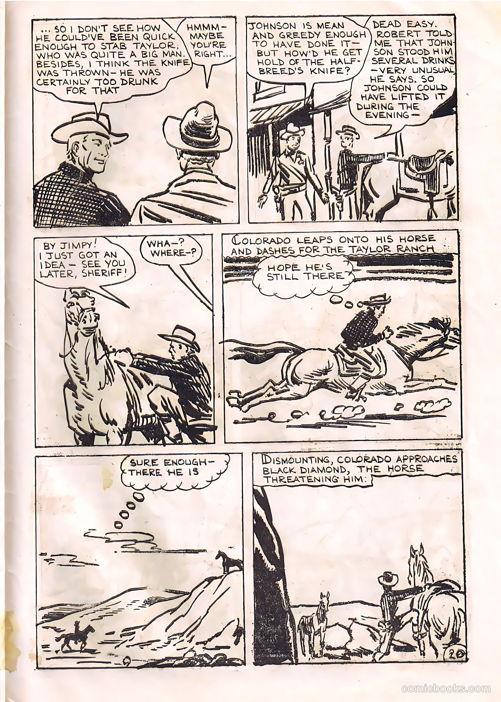 Colorado Kid #43 — page 25 of 28