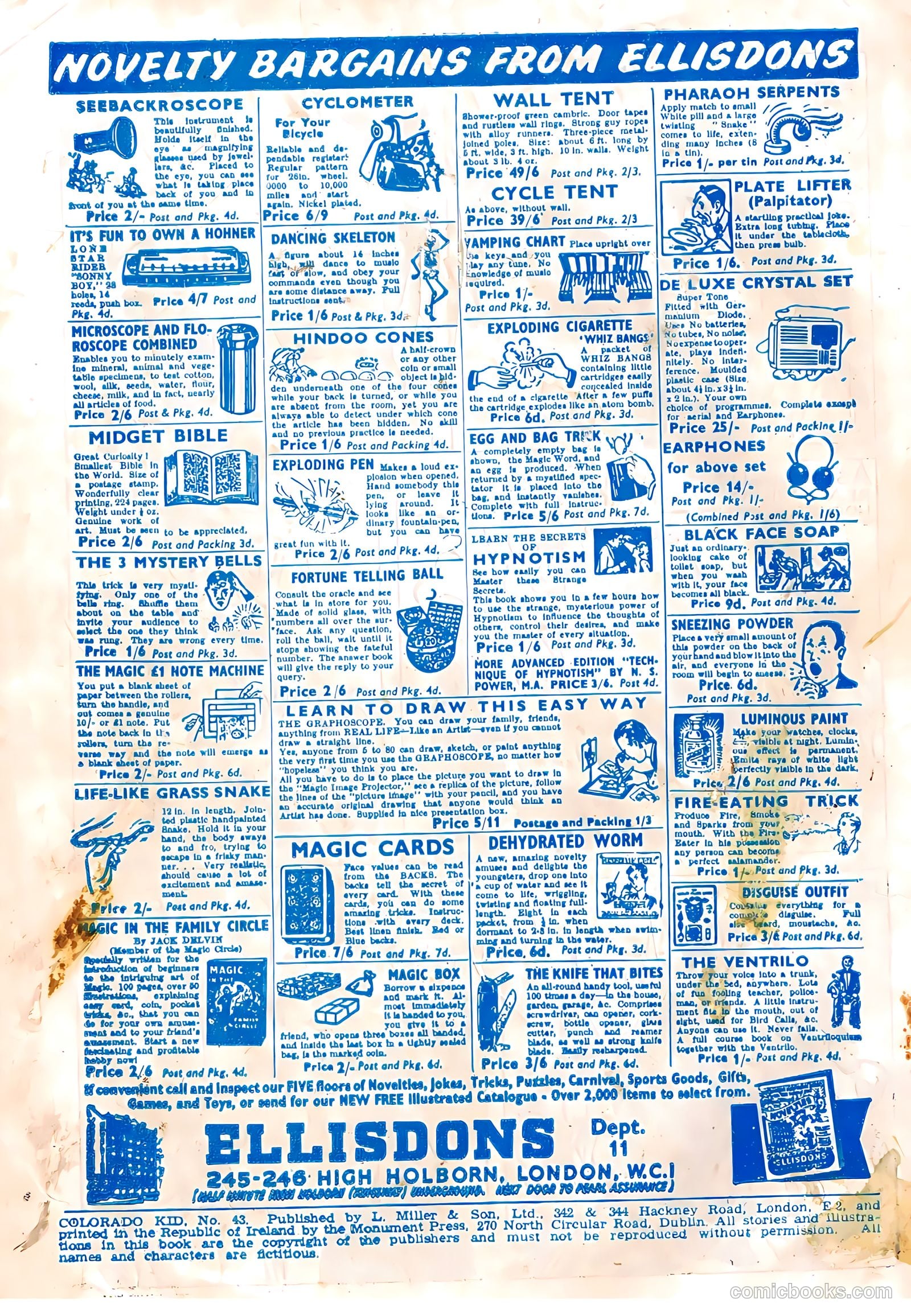 Colorado Kid #43 — page 28 of 28