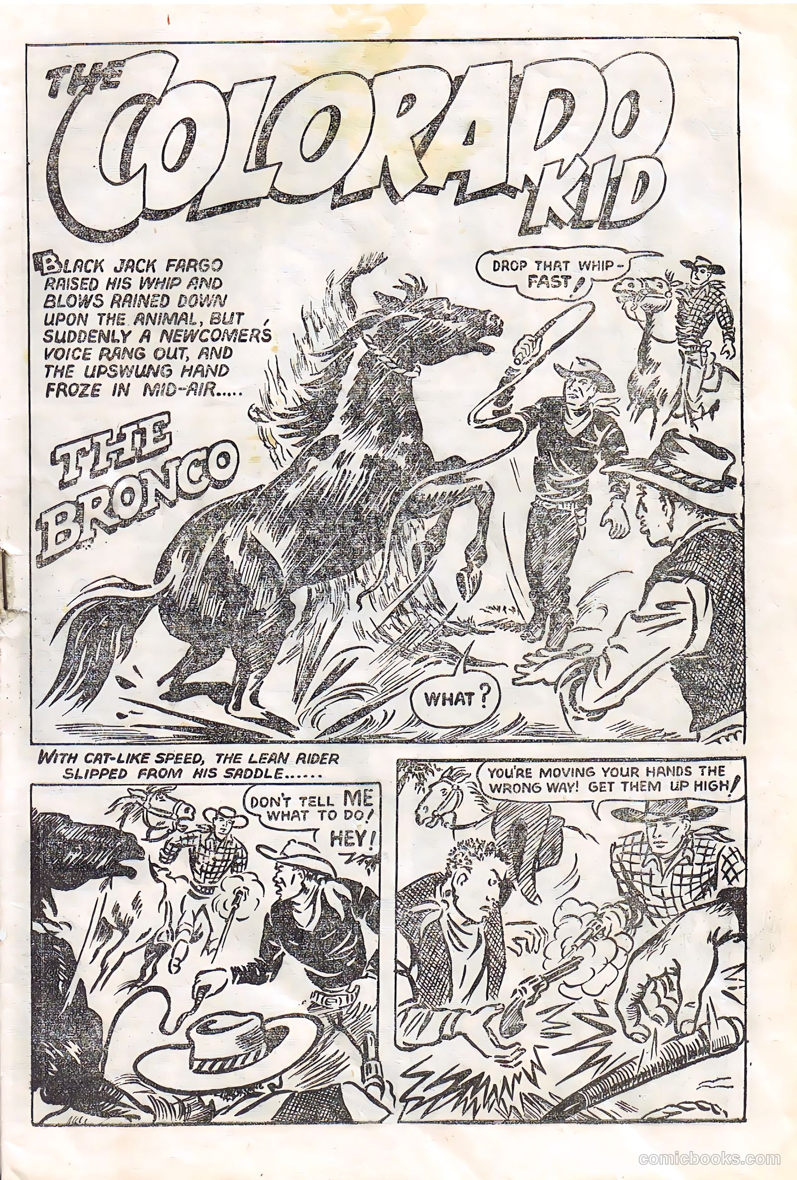 Colorado Kid #58 (1955) — page 3 of 28