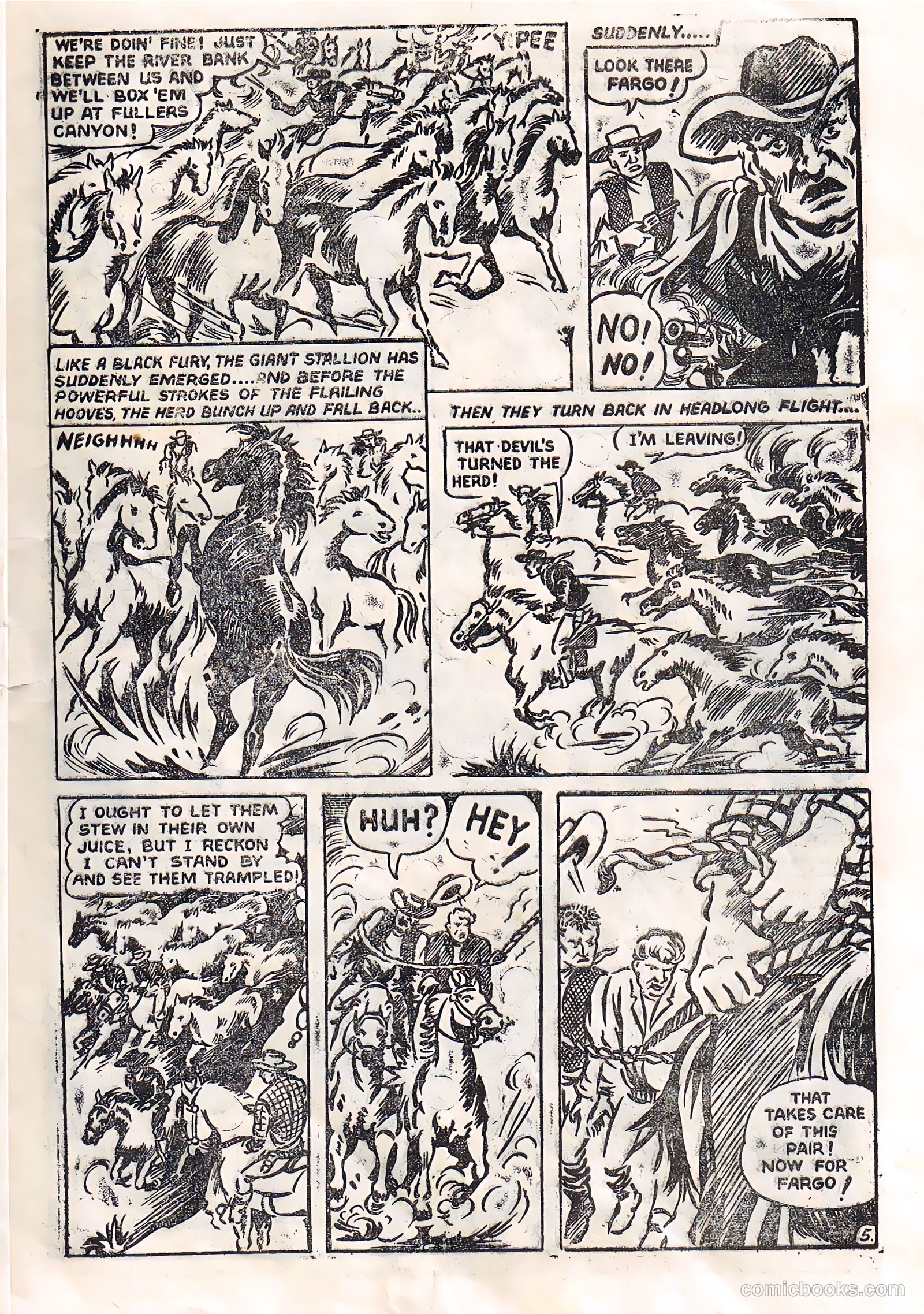 Colorado Kid #58 (1955) — page 7 of 28