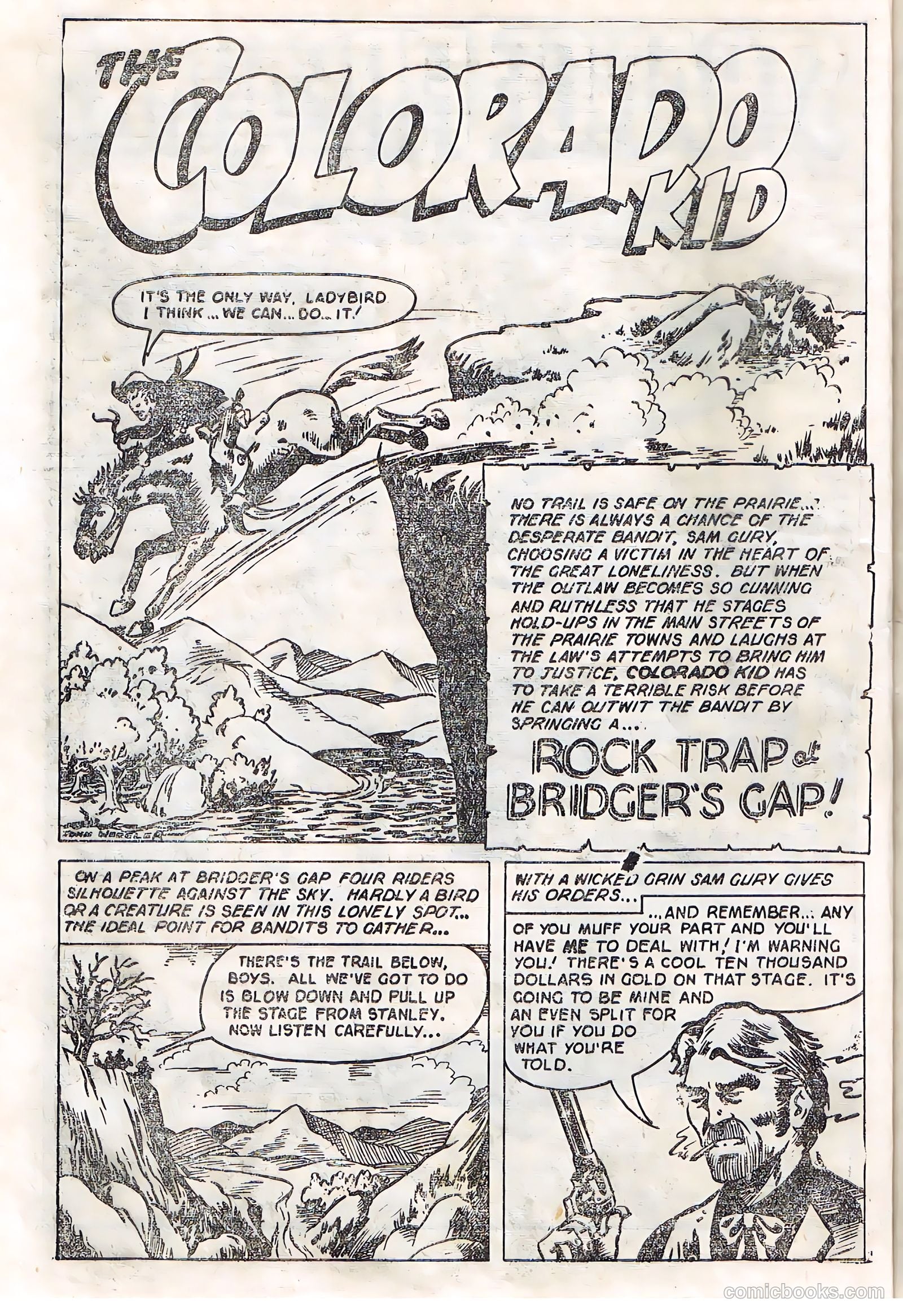 Colorado Kid #58 (1955) — page 10 of 28