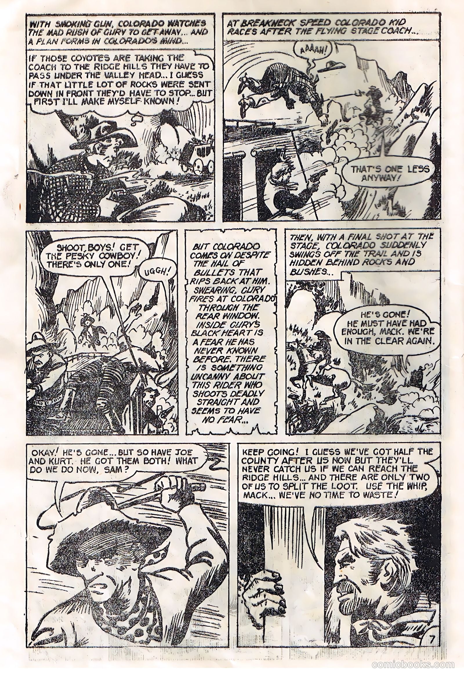 Colorado Kid #58 (1955) — page 16 of 28