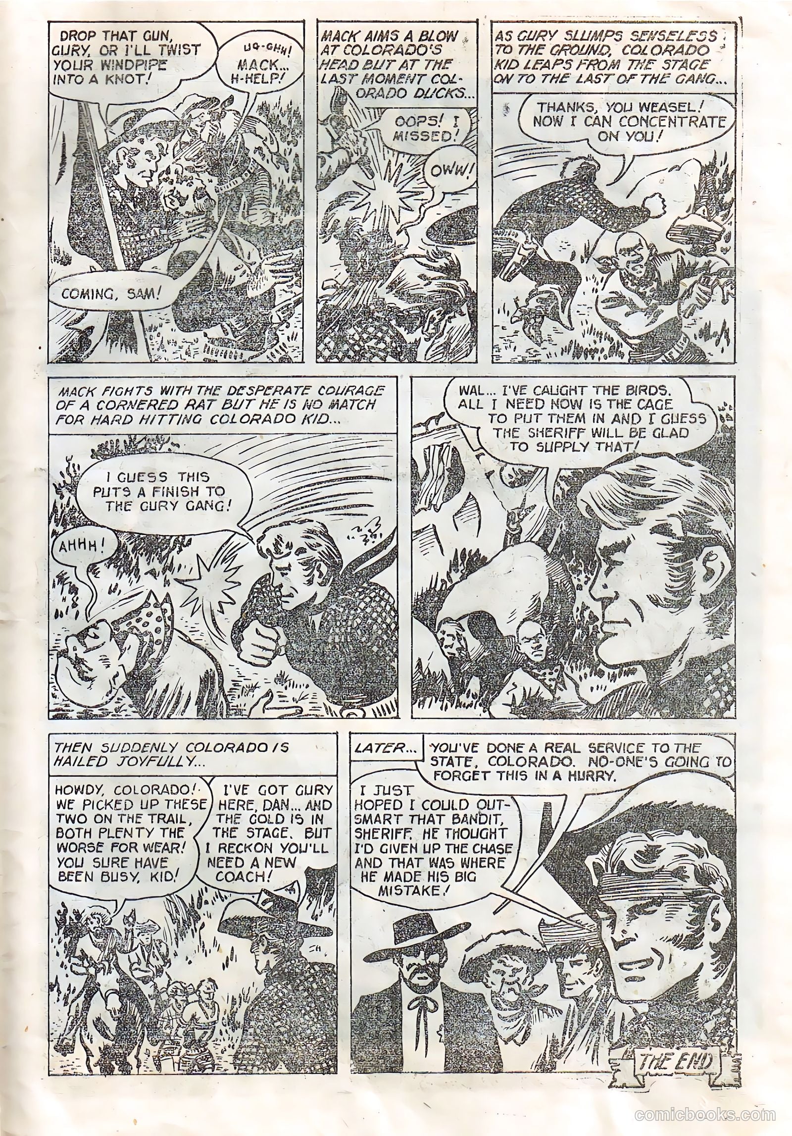 Colorado Kid #58 (1955) — page 19 of 28