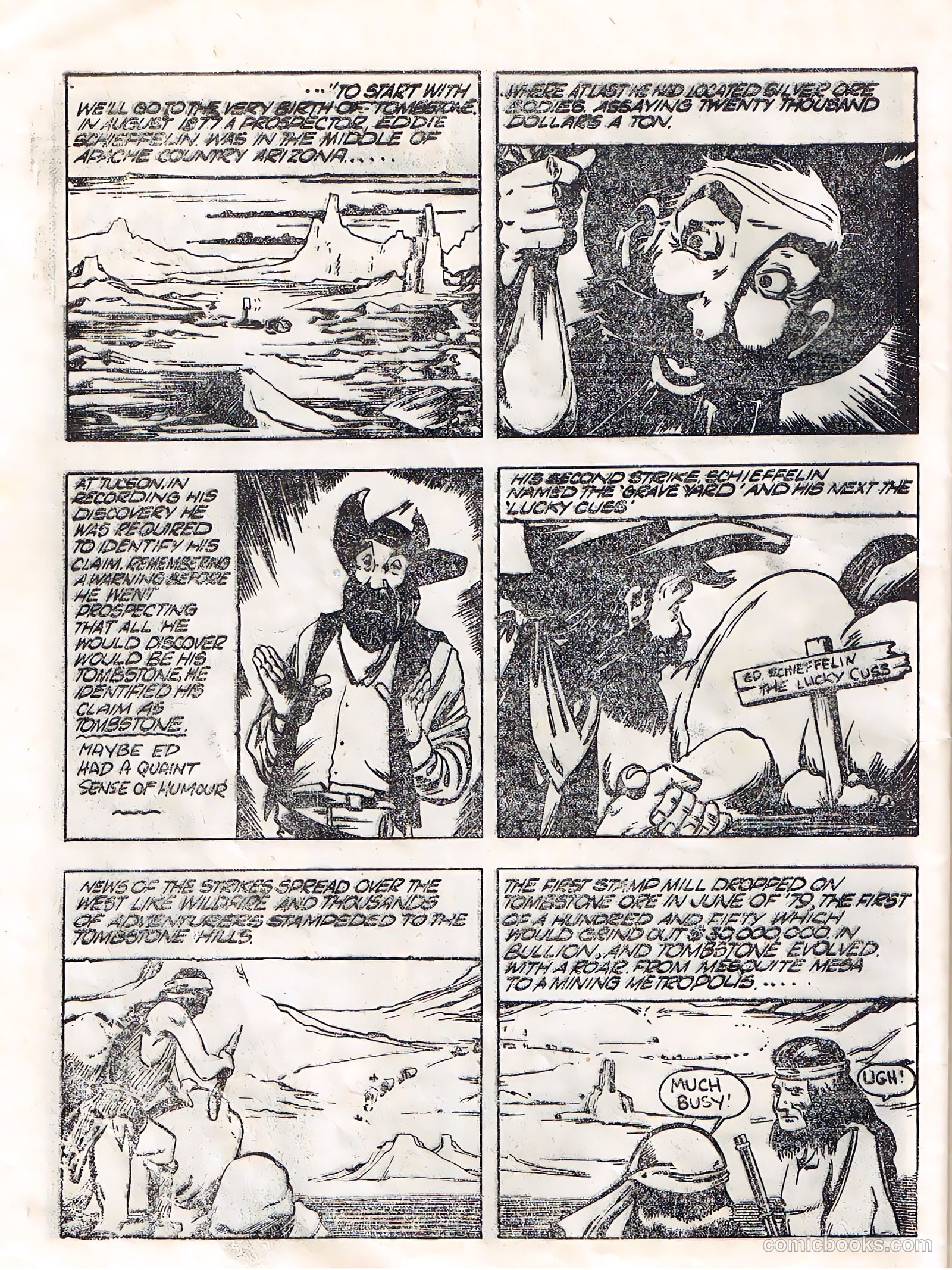 Colorado Kid #58 (1955) — page 22 of 28