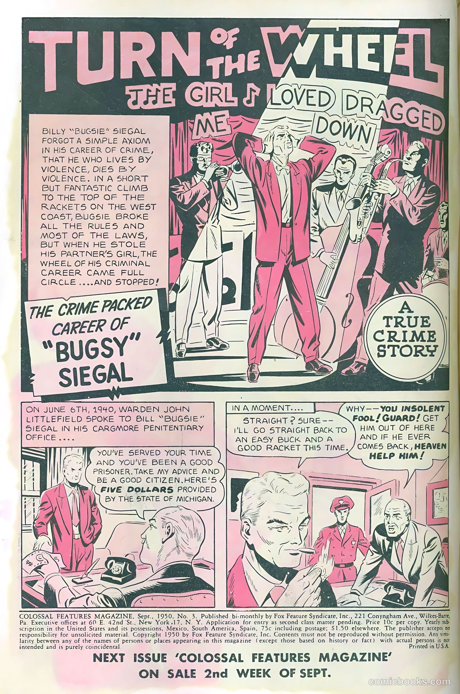 Colossal Features Magazine #3 (1950) — page 2 of 36