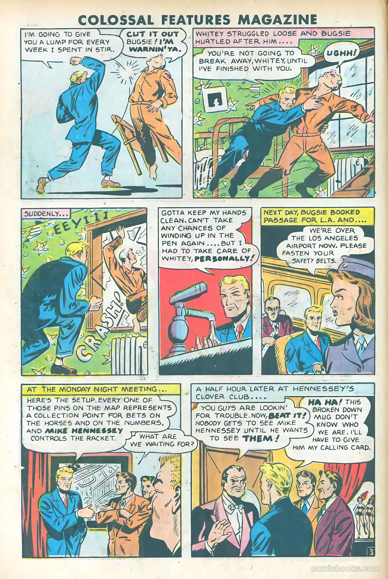 Colossal Features Magazine #3 (1950) — page 4 of 36
