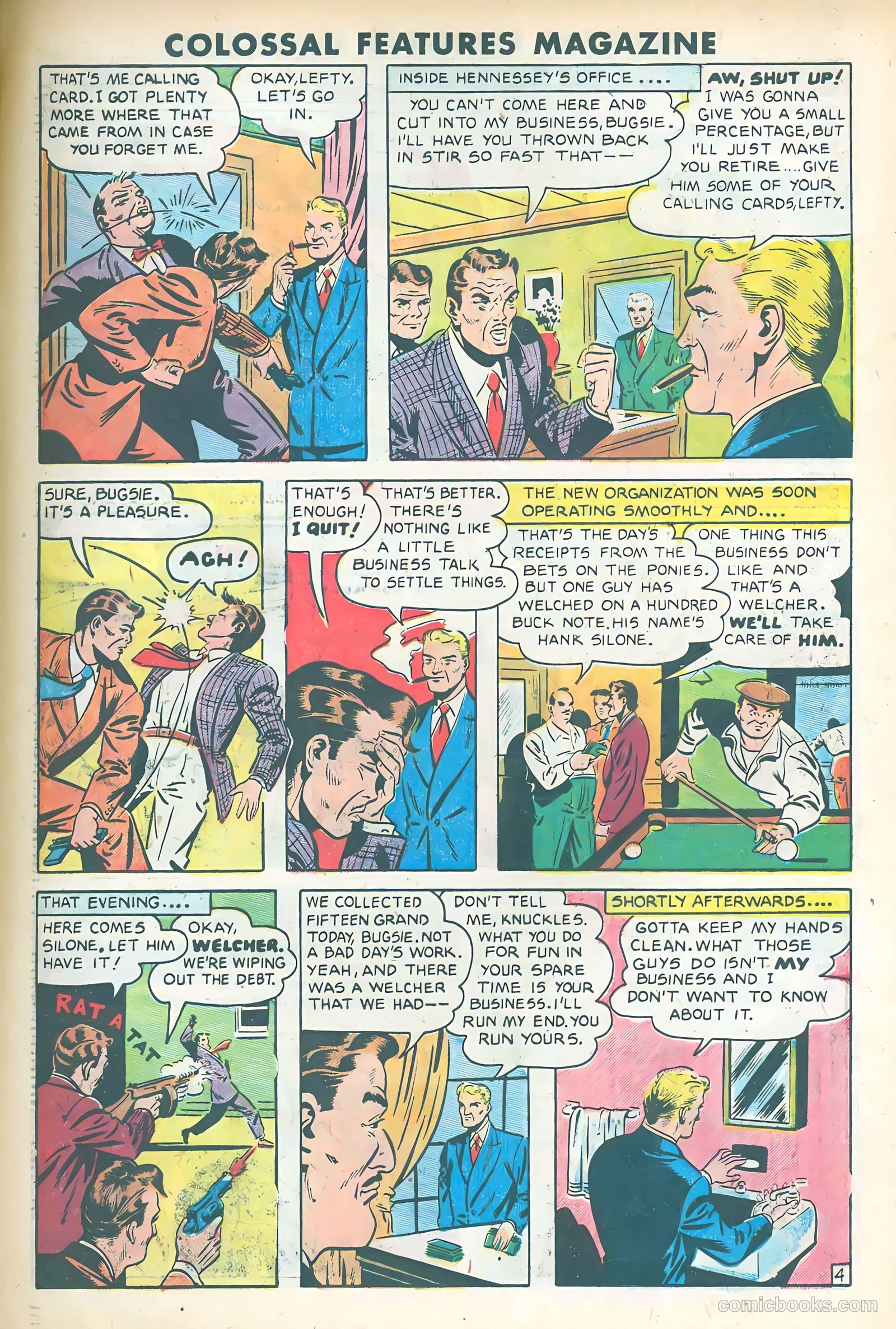 Colossal Features Magazine #3 (1950) — page 5 of 36