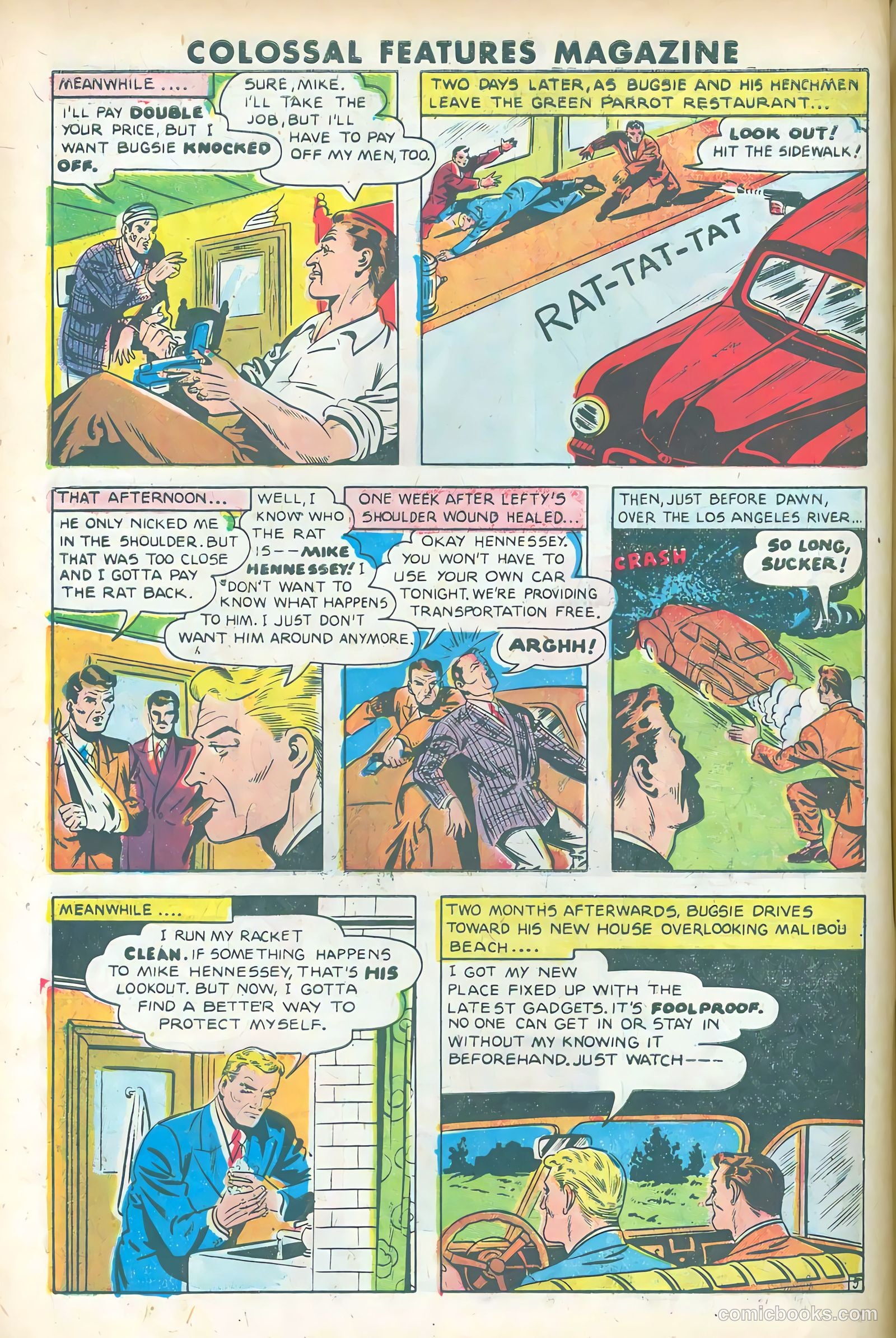Colossal Features Magazine #3 (1950) — page 6 of 36