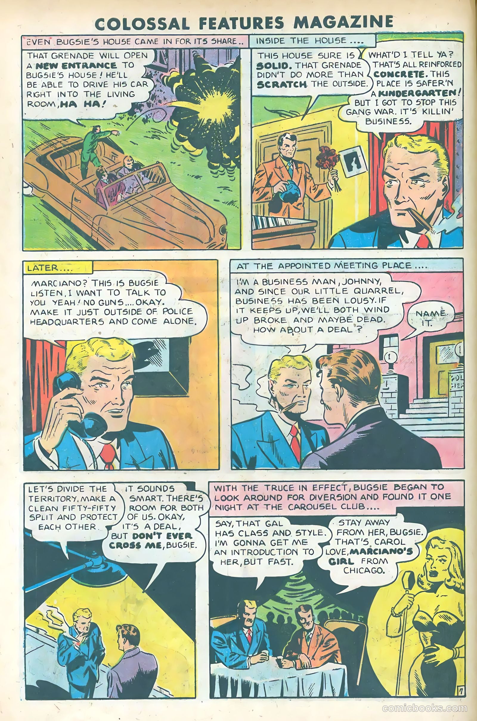 Colossal Features Magazine #3 (1950) — page 8 of 36