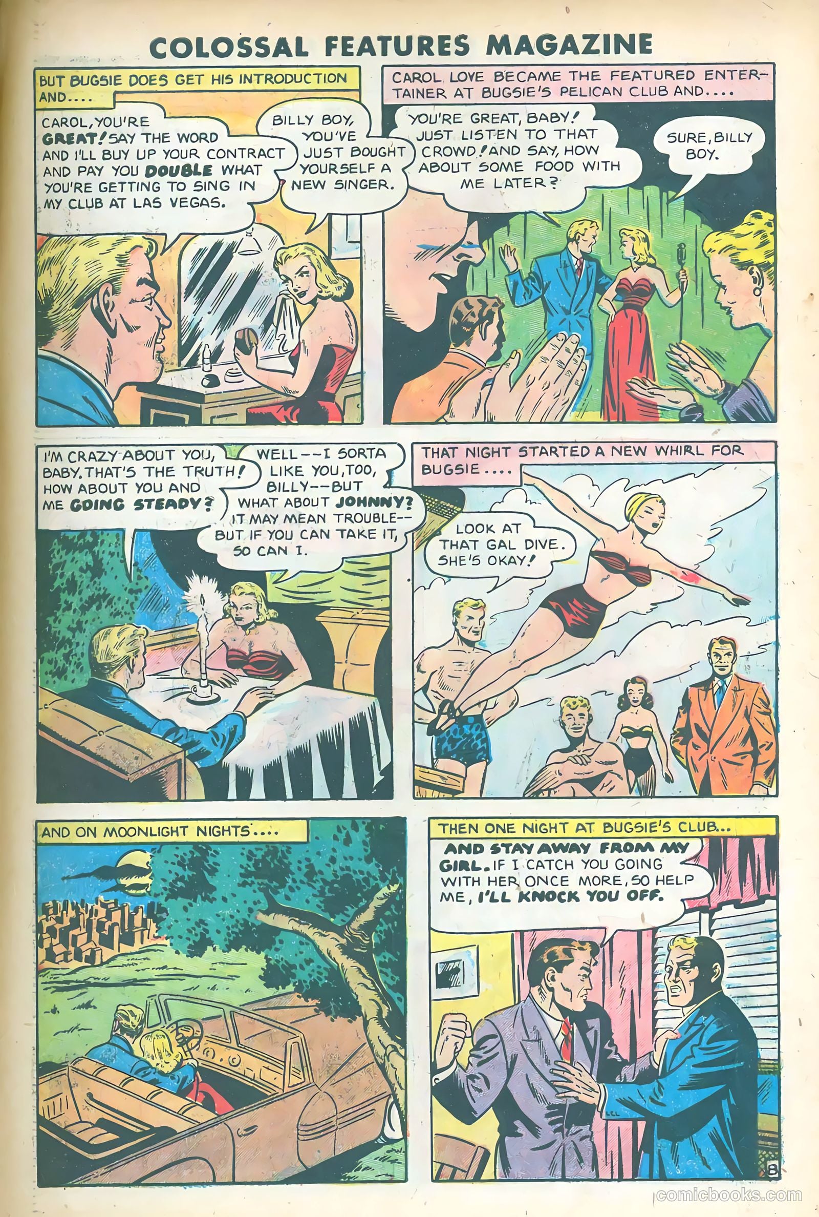 Colossal Features Magazine #3 (1950) — page 9 of 36