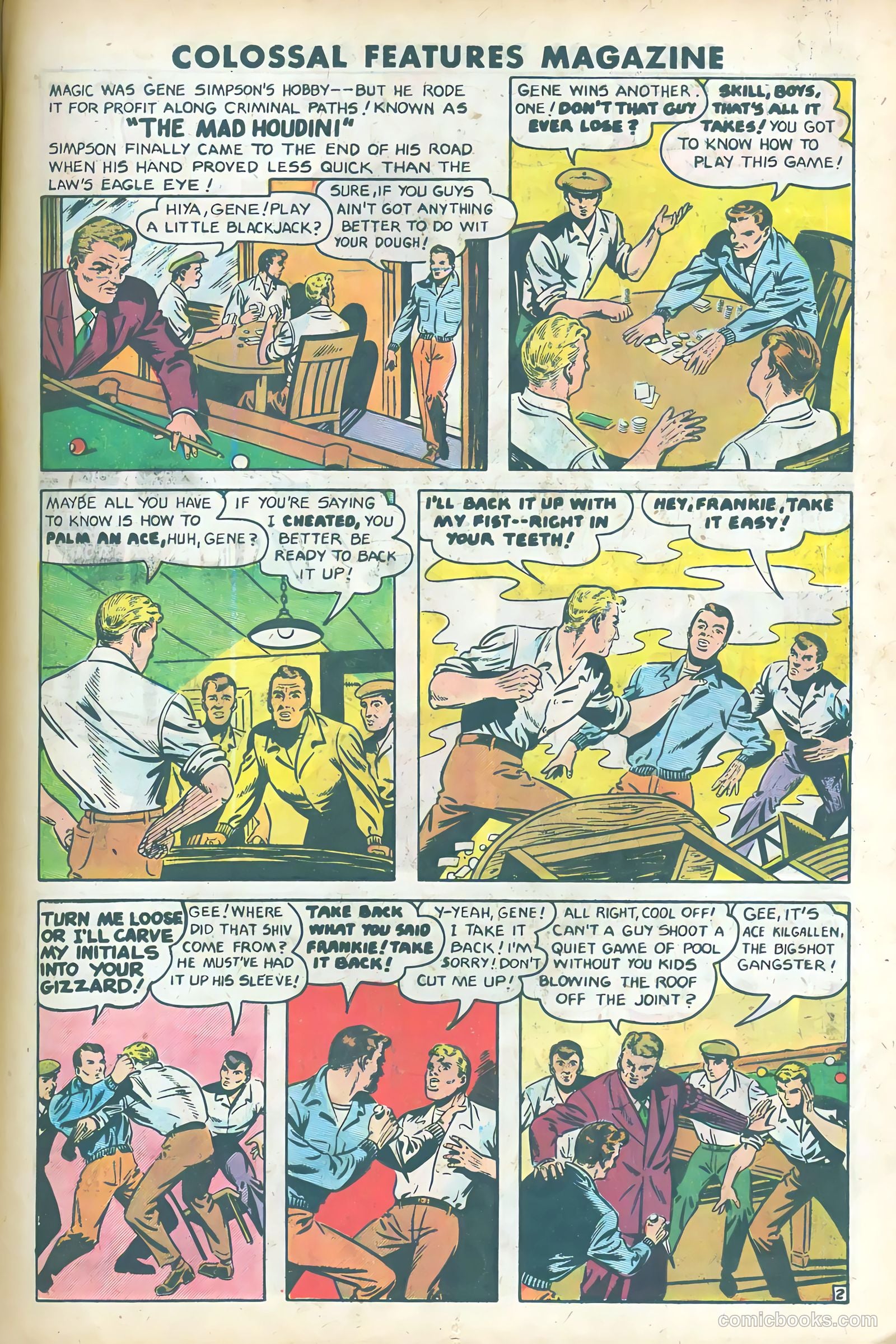Colossal Features Magazine #3 (1950) — page 13 of 36