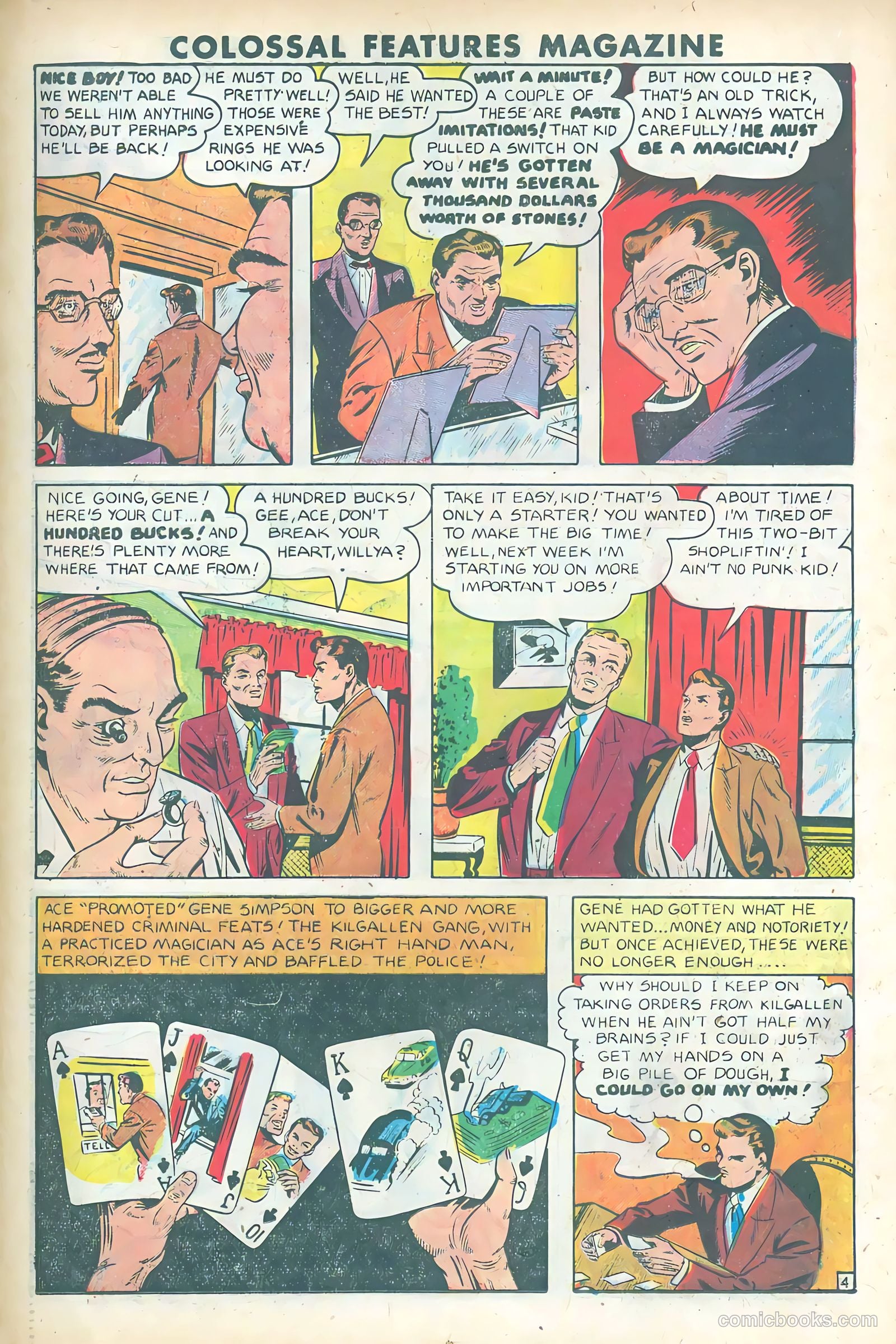 Colossal Features Magazine #3 (1950) — page 15 of 36