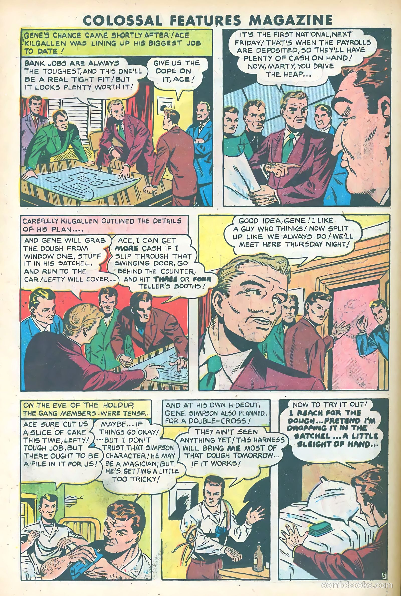 Colossal Features Magazine #3 (1950) — page 16 of 36