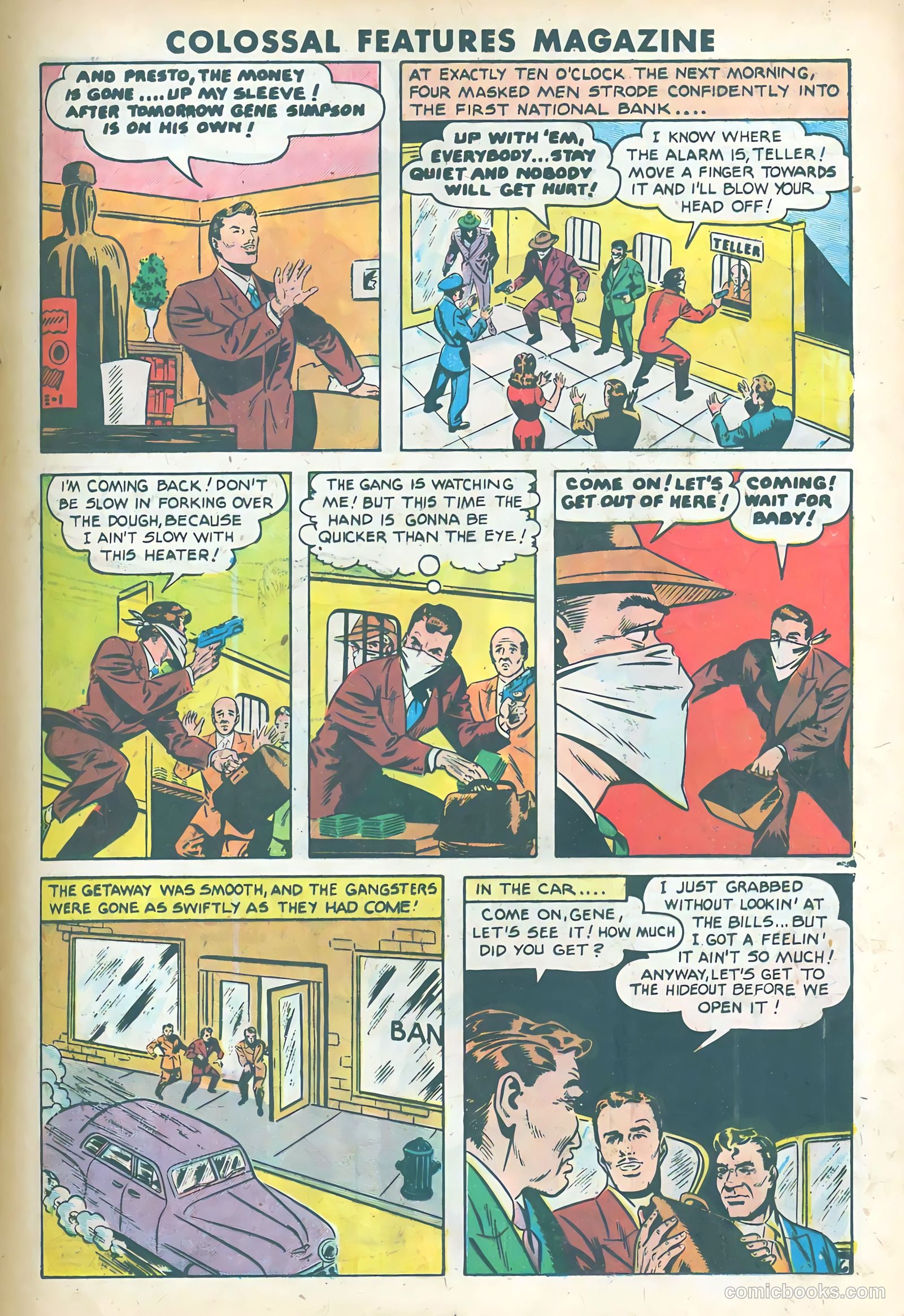 Colossal Features Magazine #3 (1950) — page 17 of 36